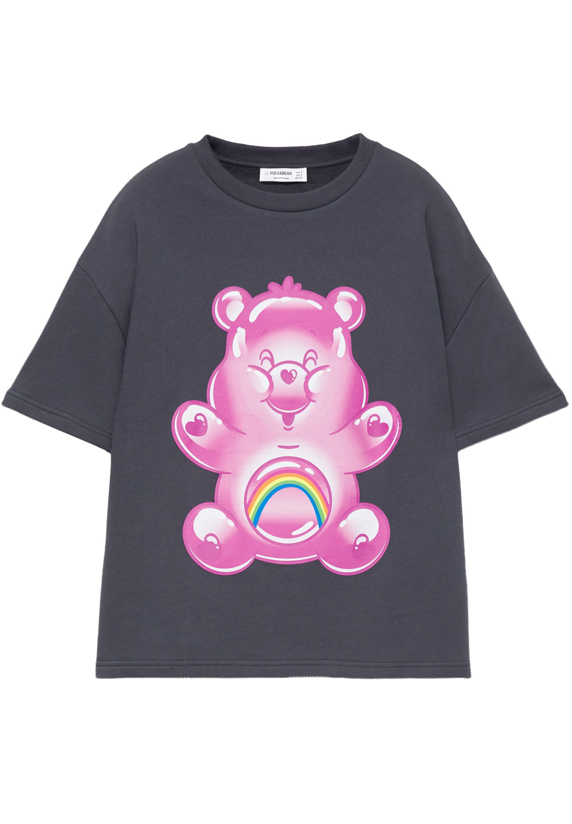 Care Bears regular fit T-shirt — Faded black