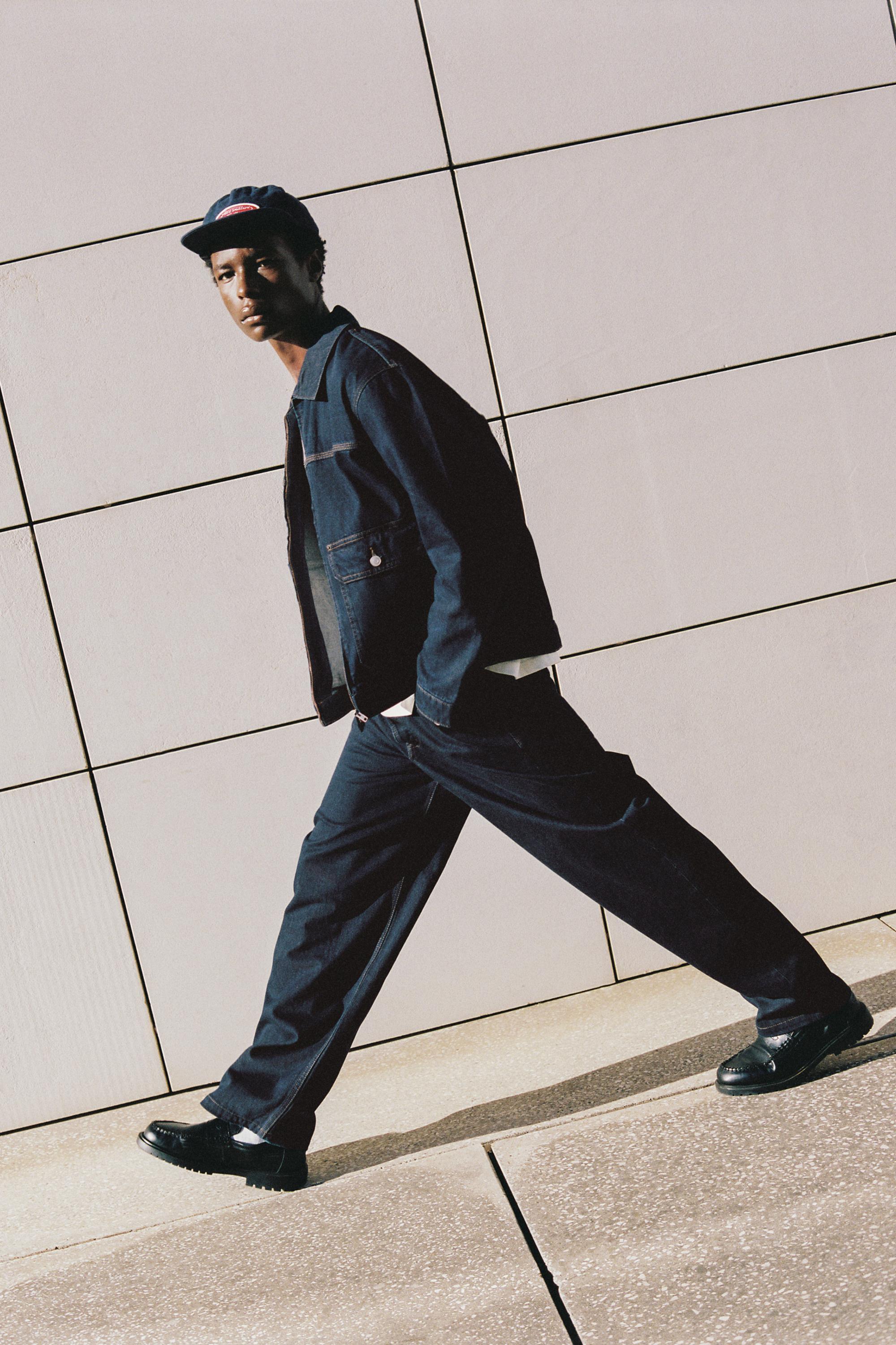 Relaxed fit jeans — Navy