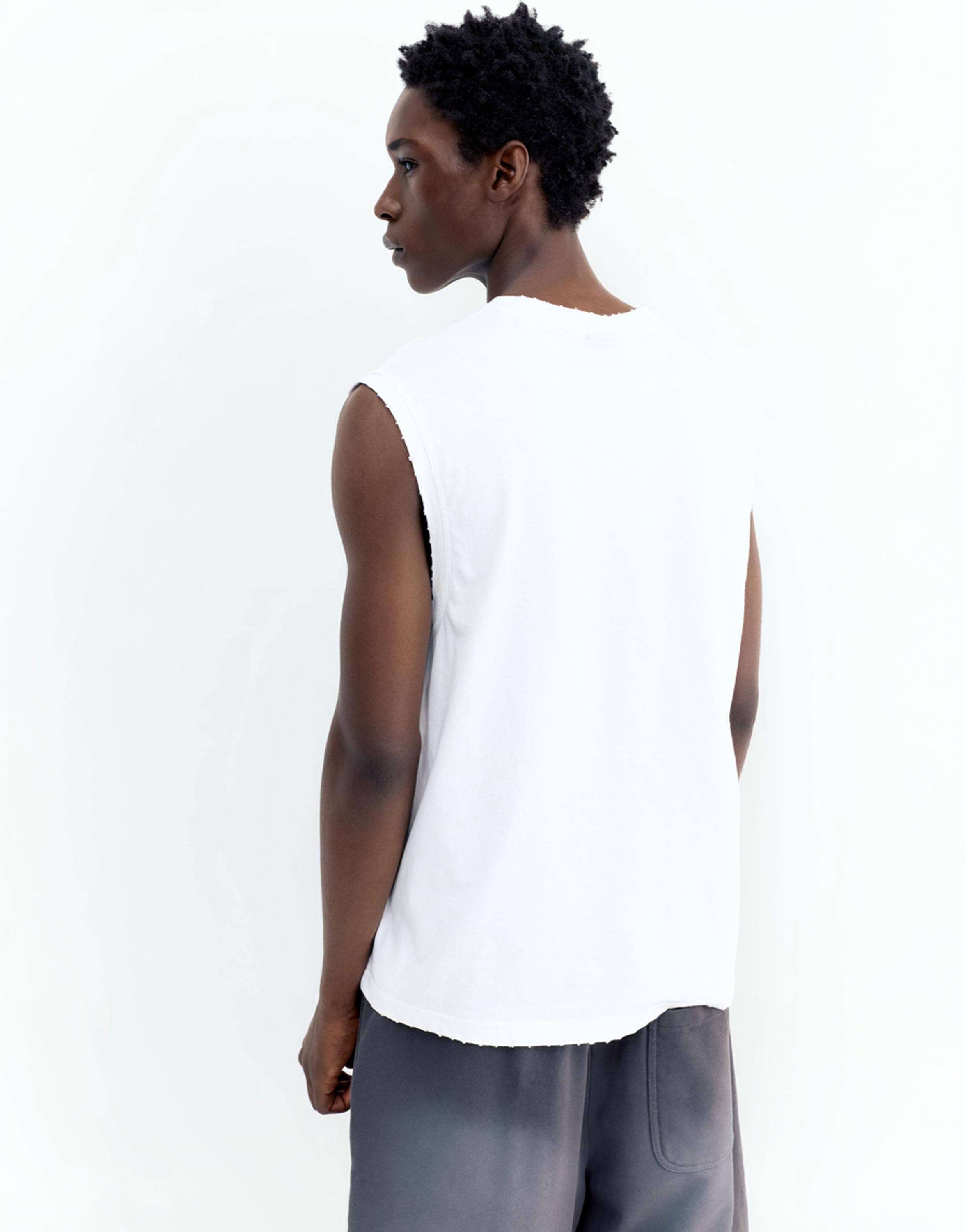 Strappy top — Off white