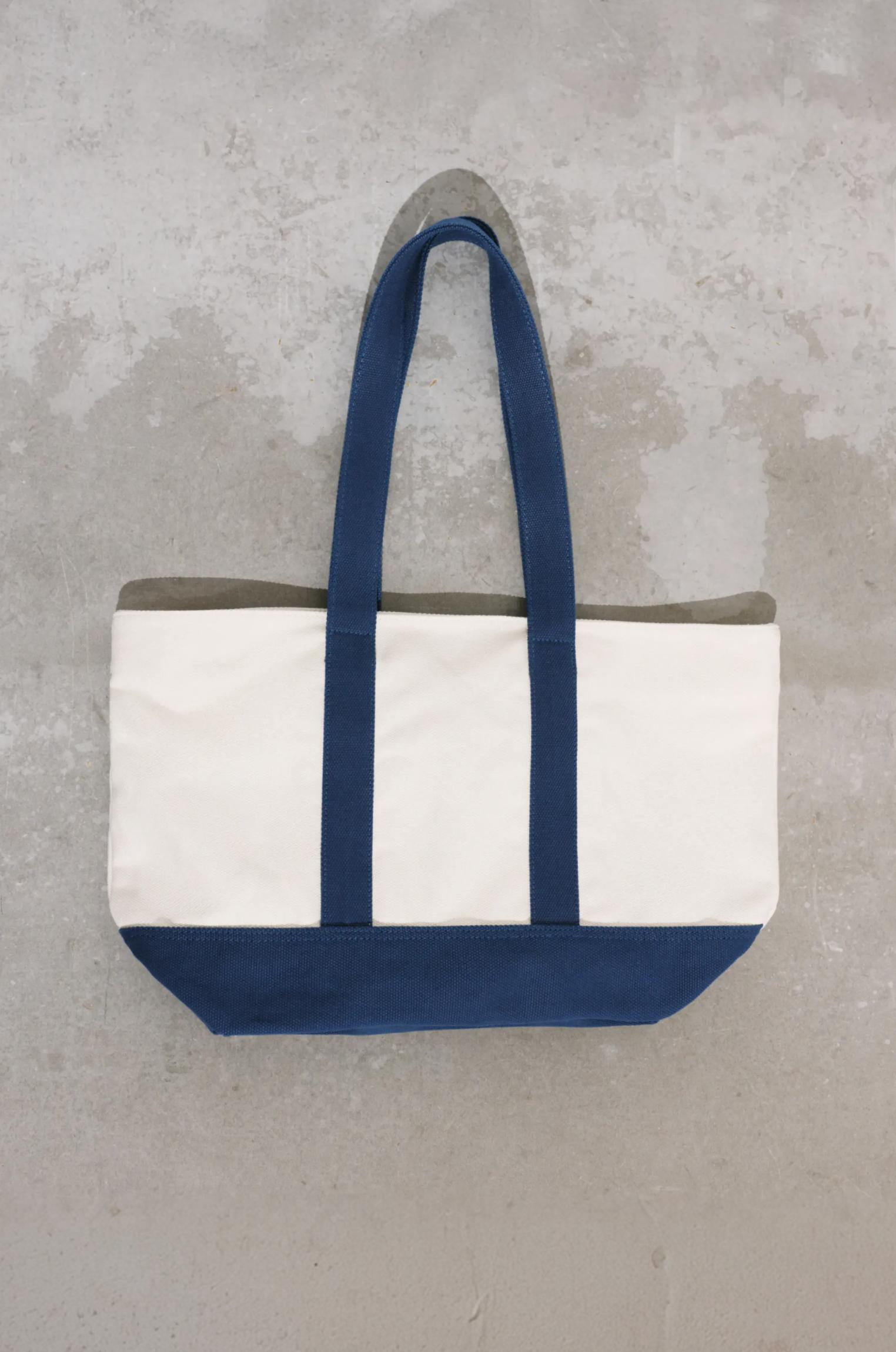 Canvas tote bag — Blue