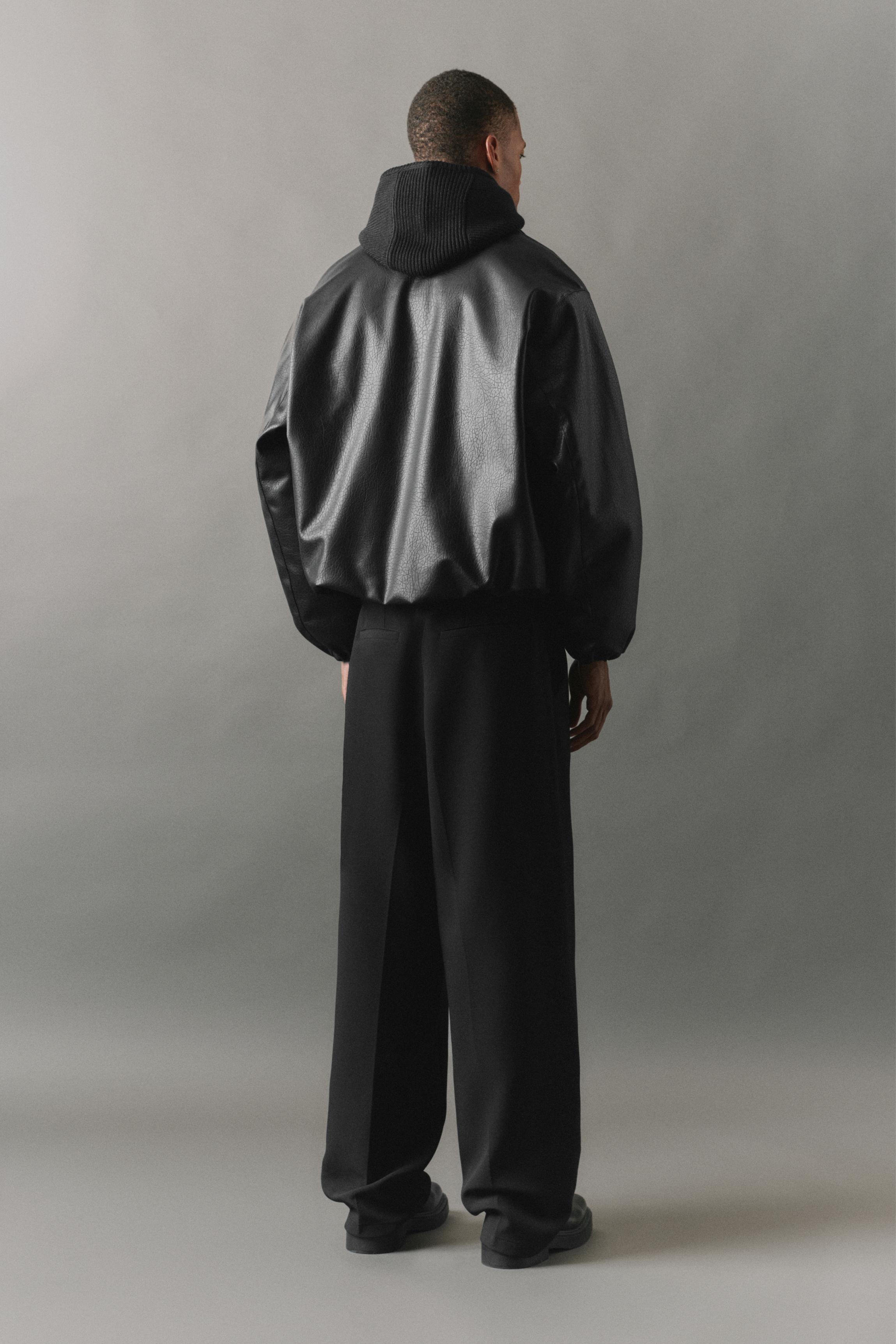 Tailored trousers — Black