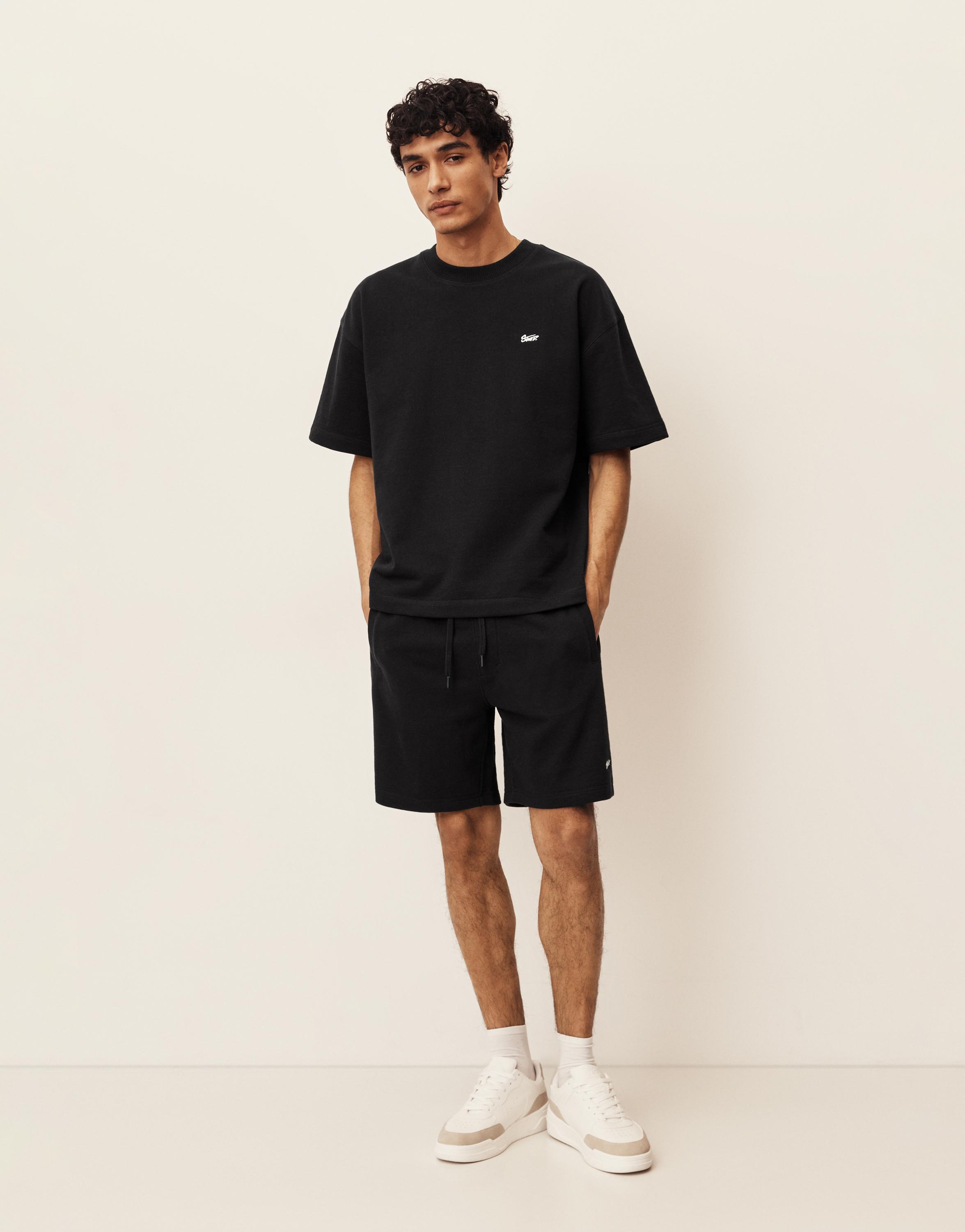 Short sleeve STWD sweatshirt — Black
