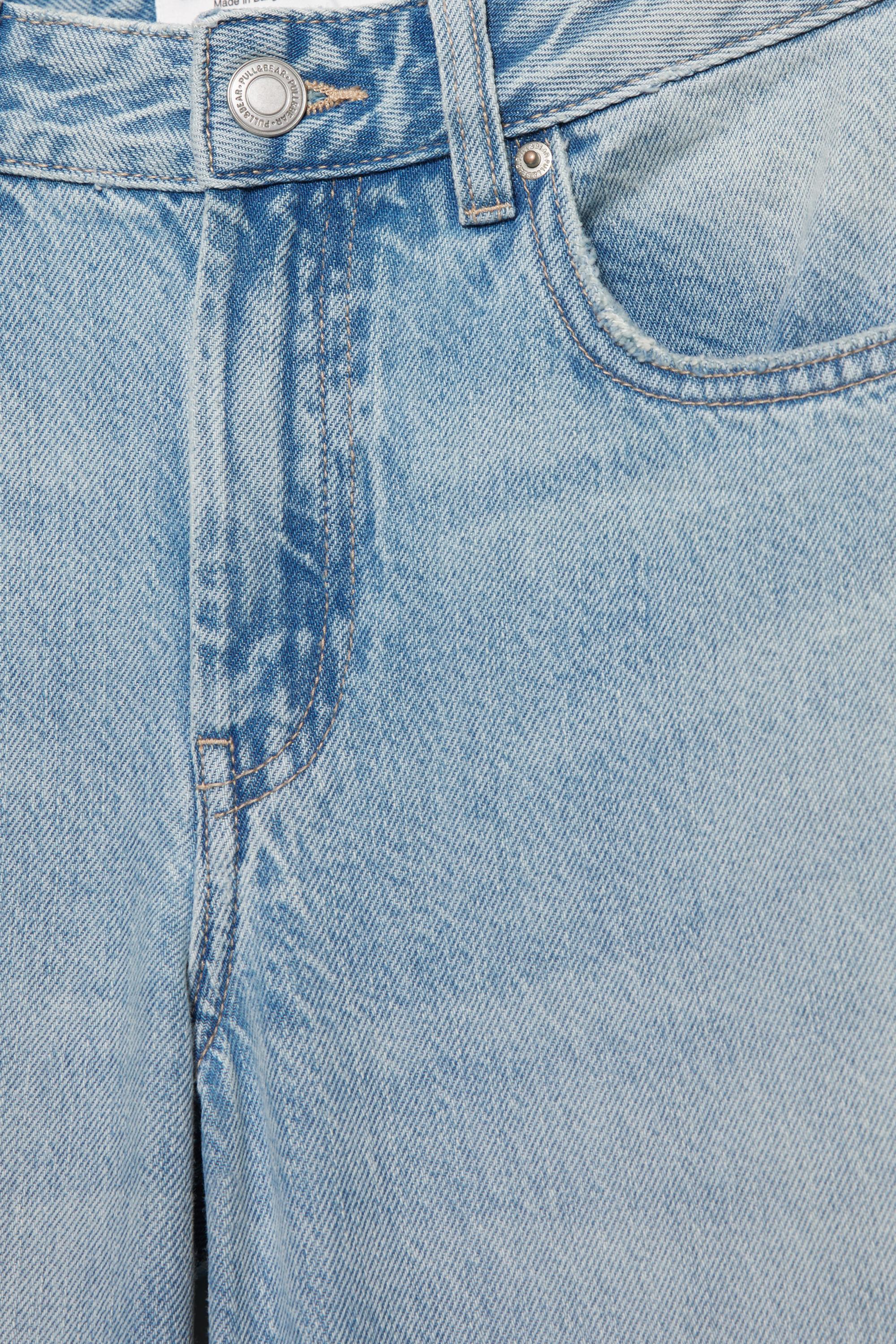 Oversize baggy jeans — Sky blue
