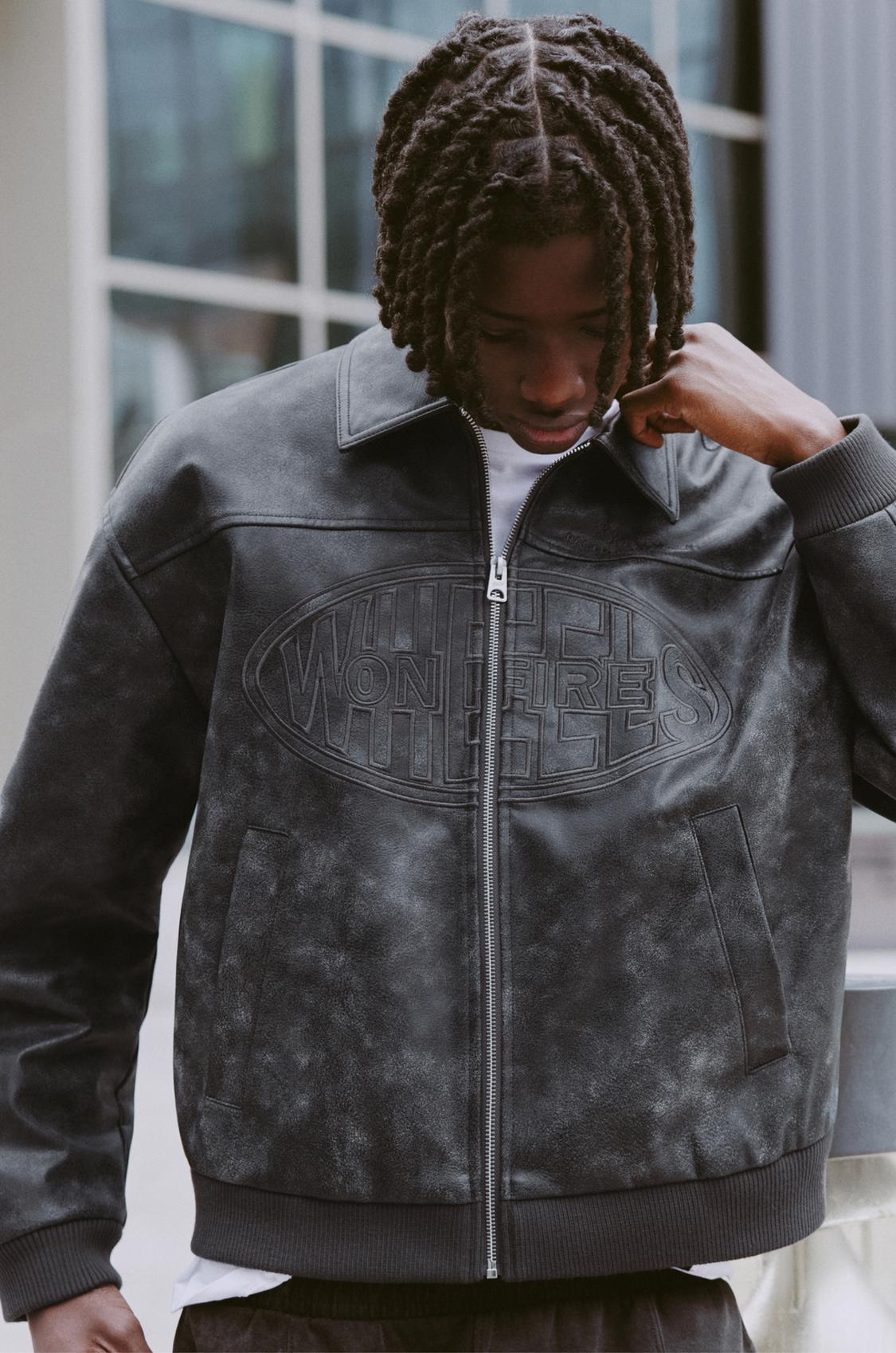 Bomber Jacket Chamarra Pull And Bear Blanca Hombre Pull And Bear