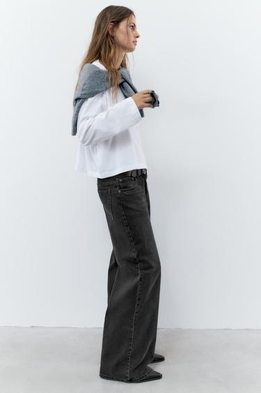 Low-rise baggy jeans — Black 4