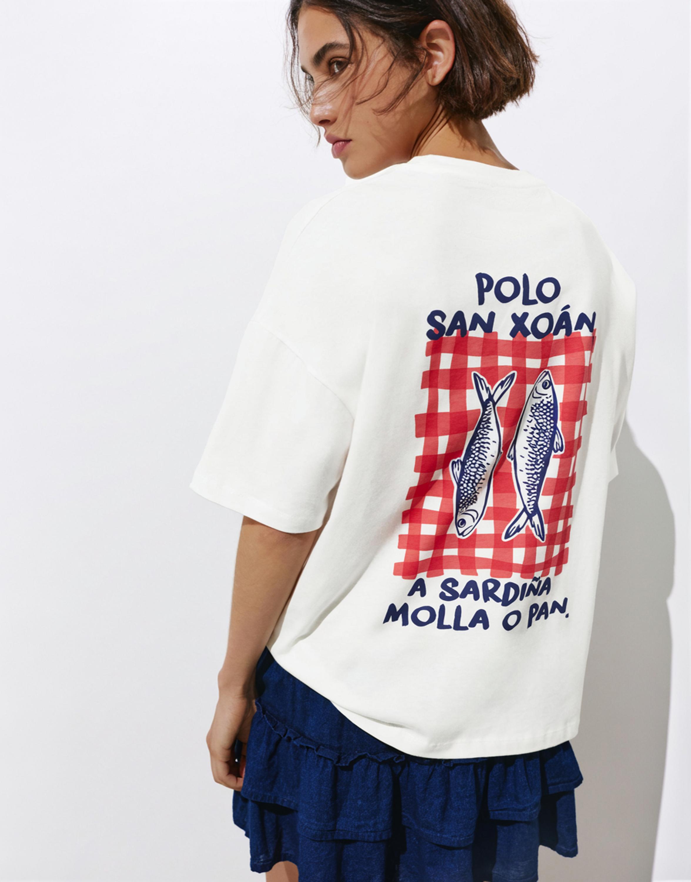 San Xoán sardine T-shirt — Ice