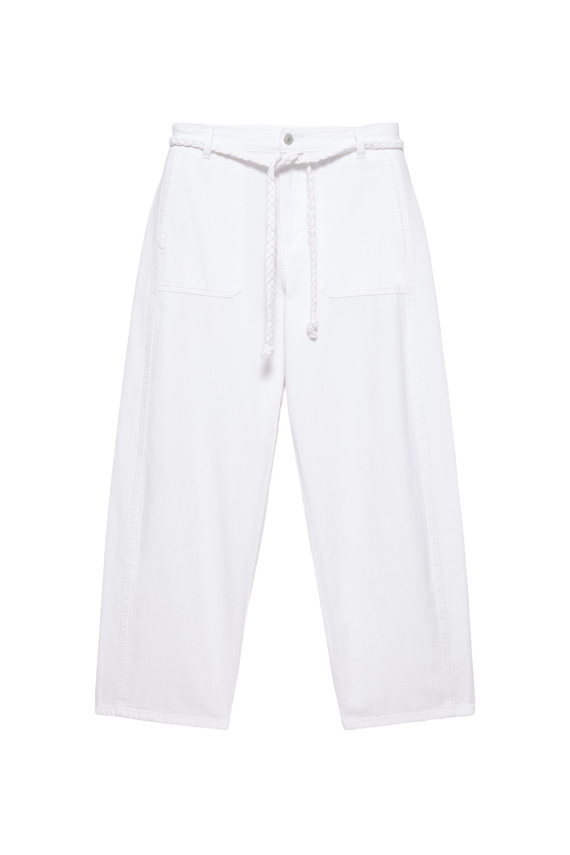 Balon bağcıklı jean - Görsel 20