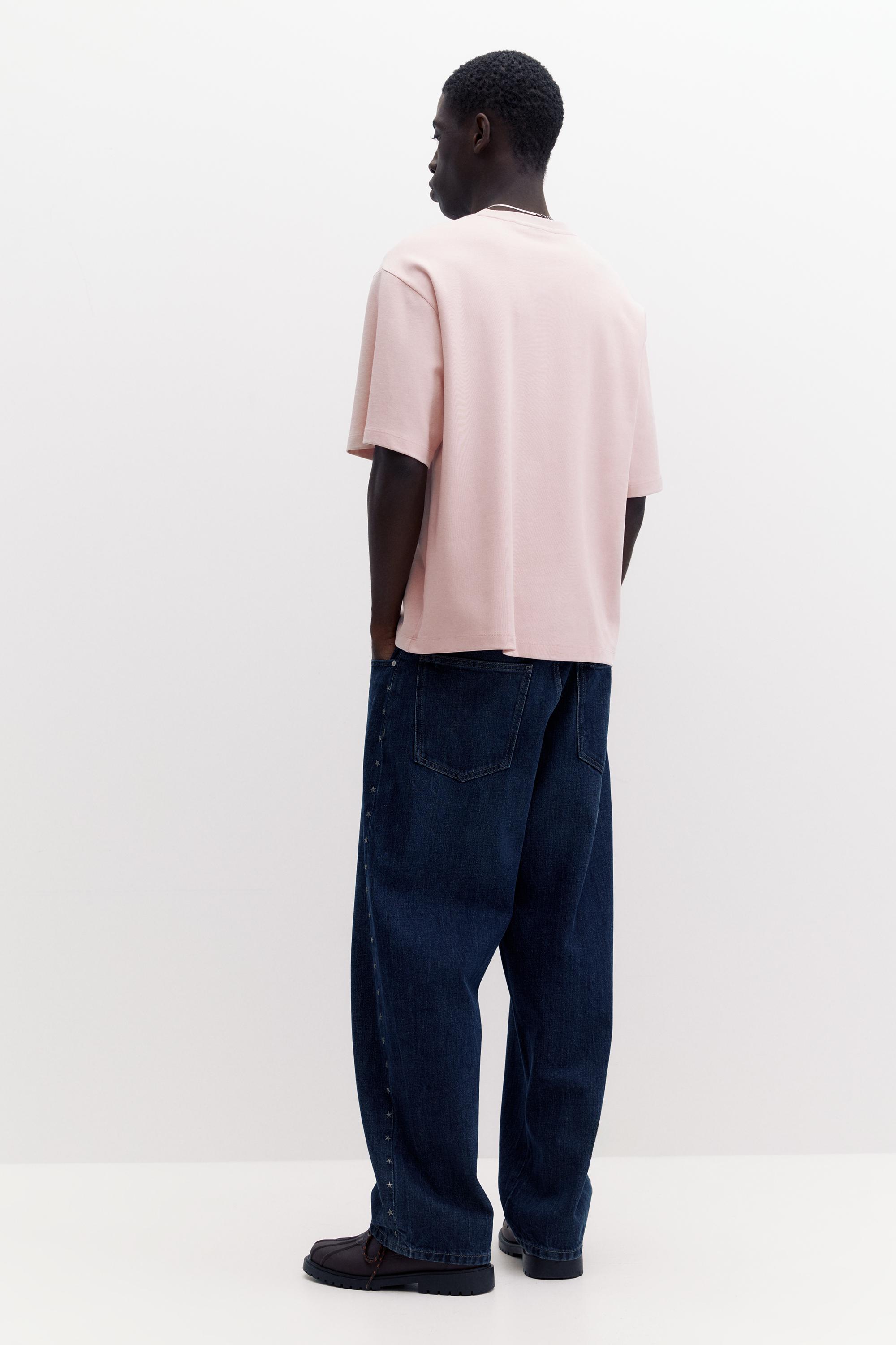 Boxy T-shirt — Pink
