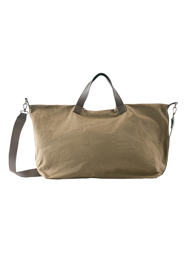 Canvas tote bag — Camel