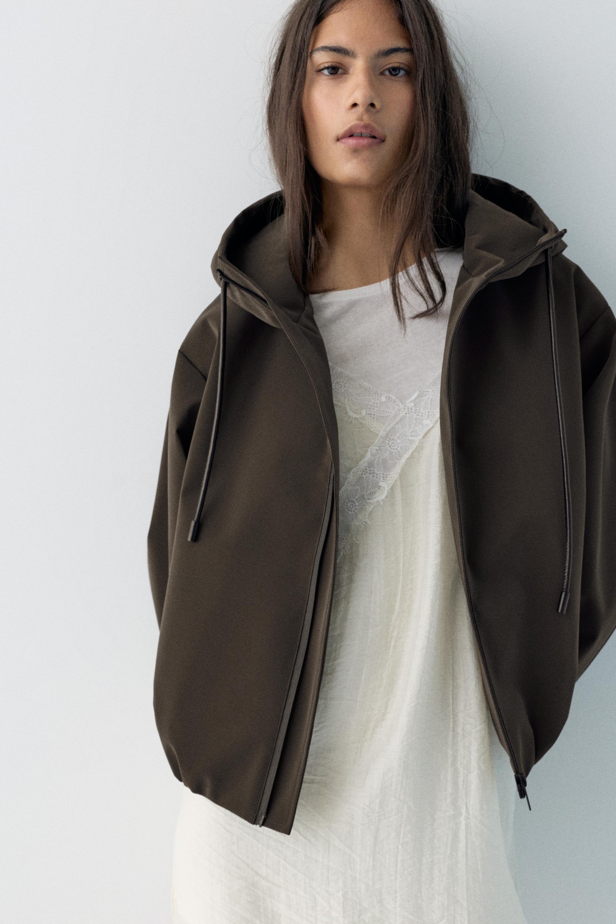 Kısa kapüşonlu yağmurluk - Görsel 10