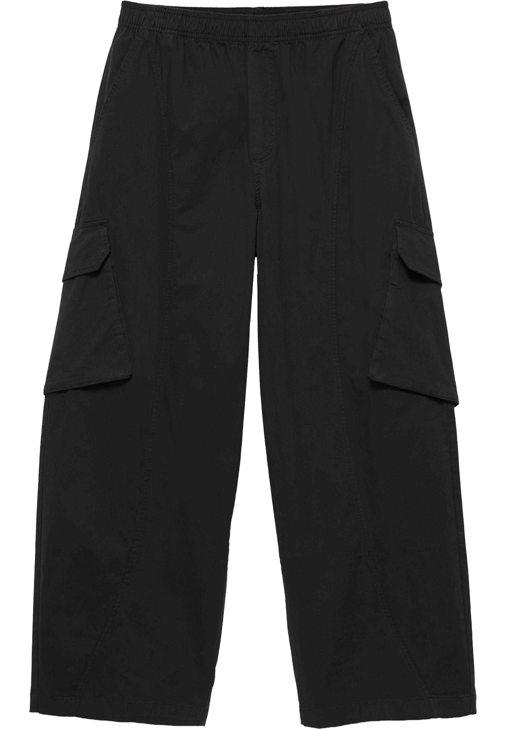 Pull&Bear Kargo barrel pantolon görsel 6