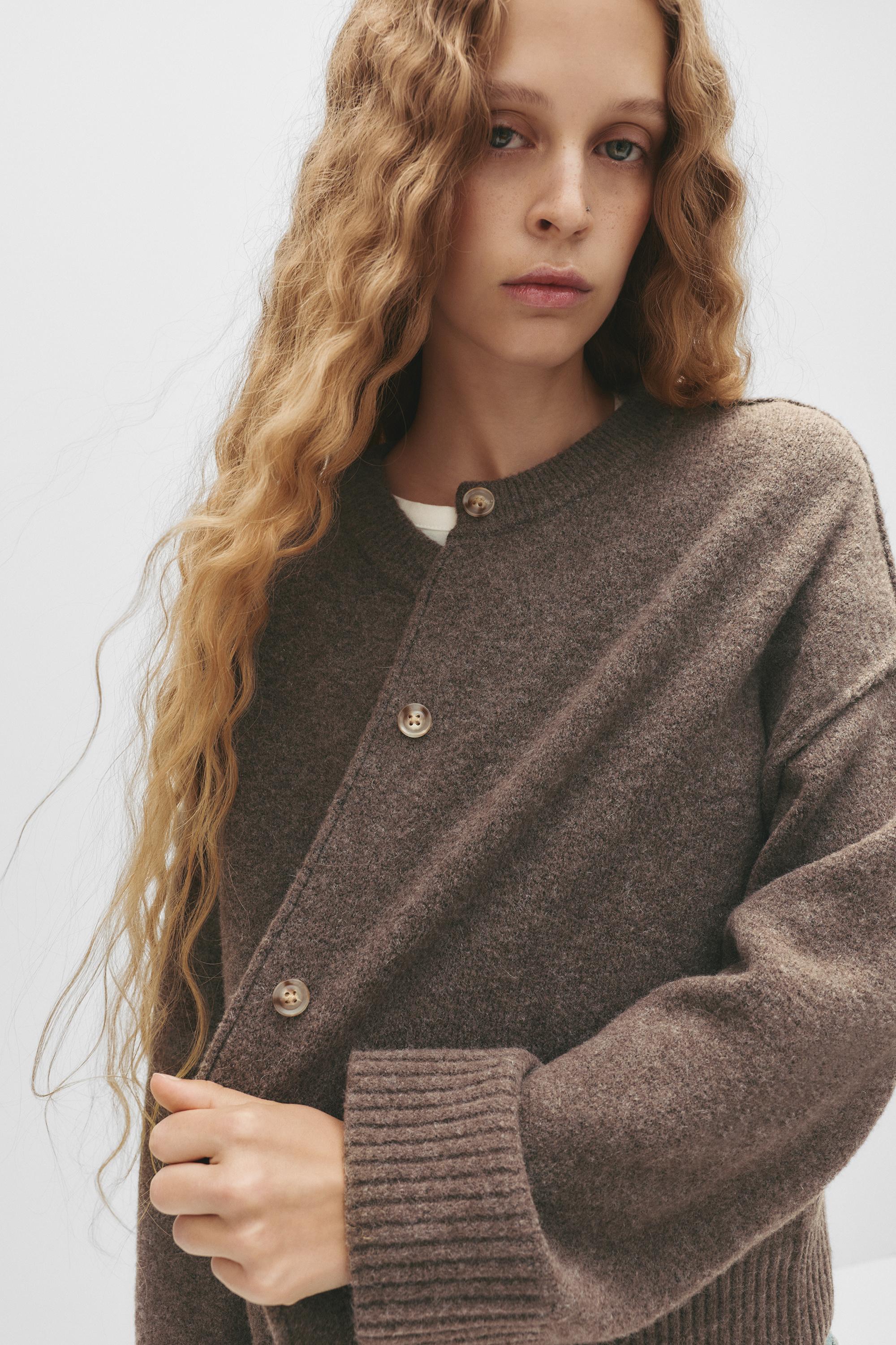 Yumuşak örgü hırka - Görsel 67