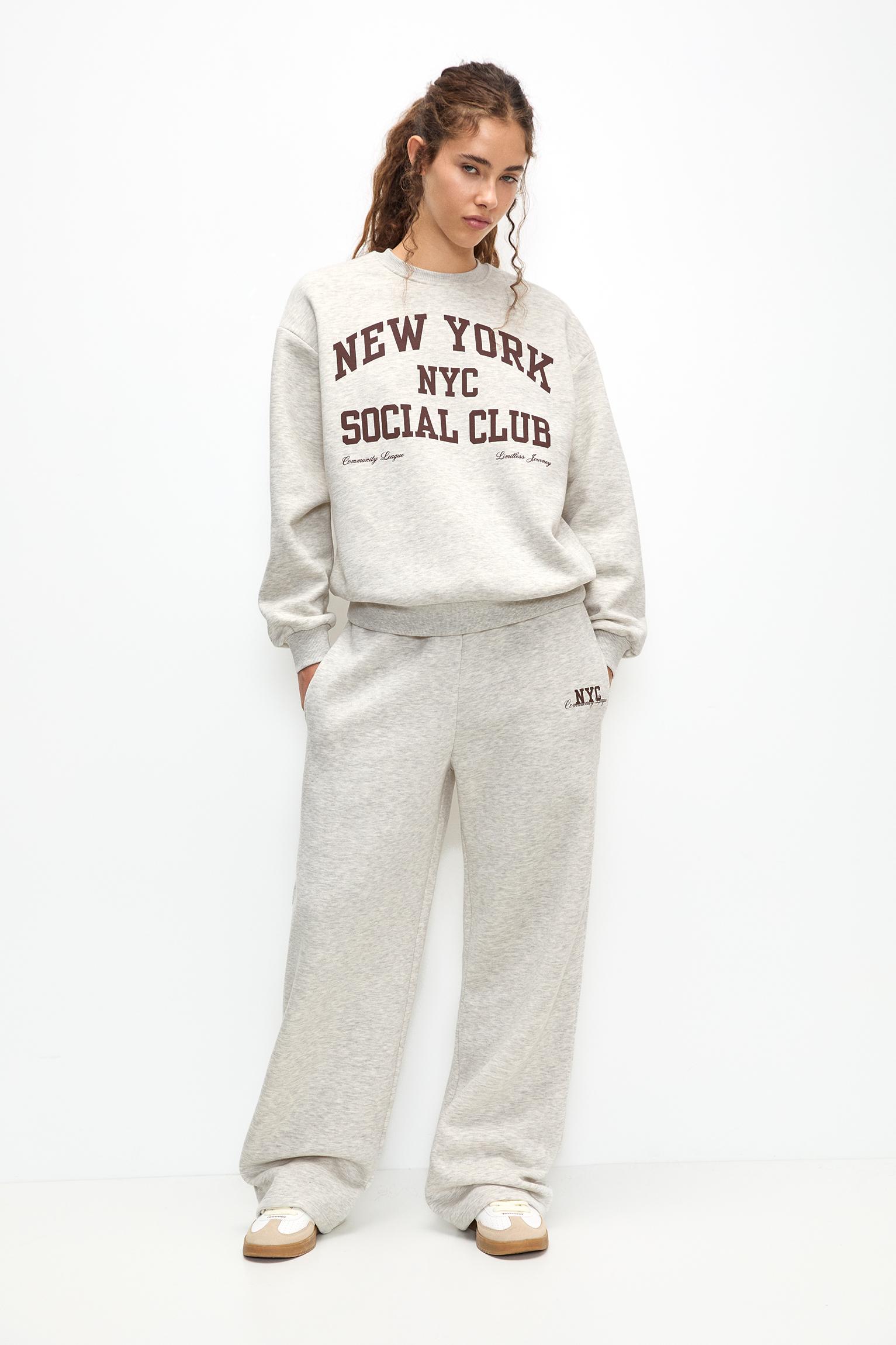 University tracksuit bottoms PULL BEAR