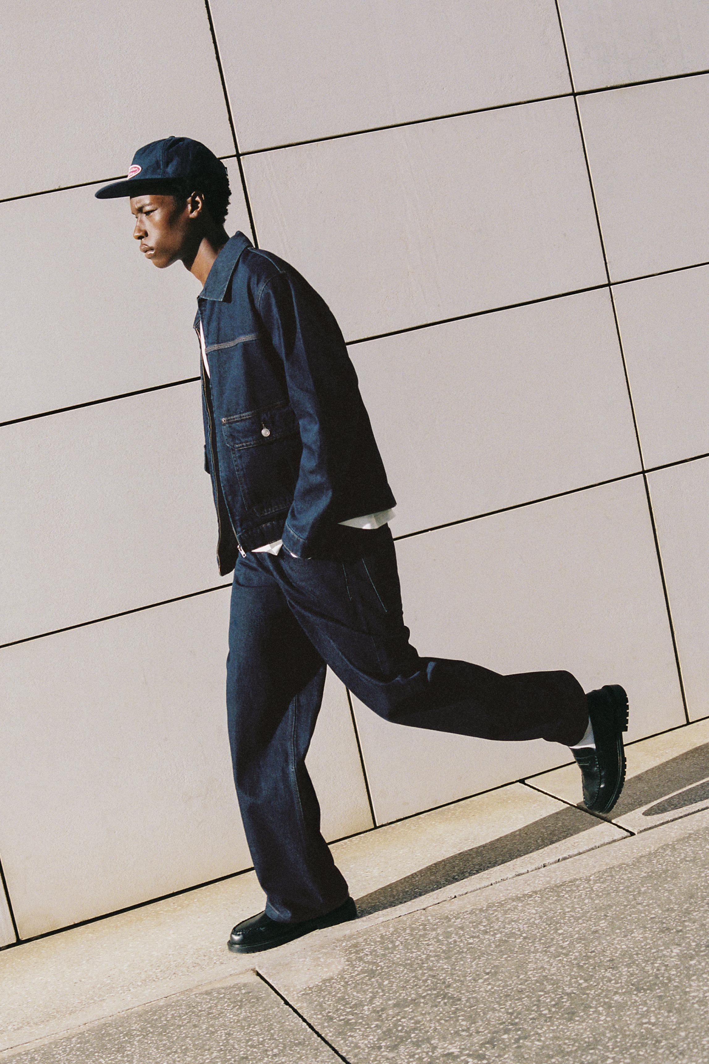 Relaxed fit jeans — Navy