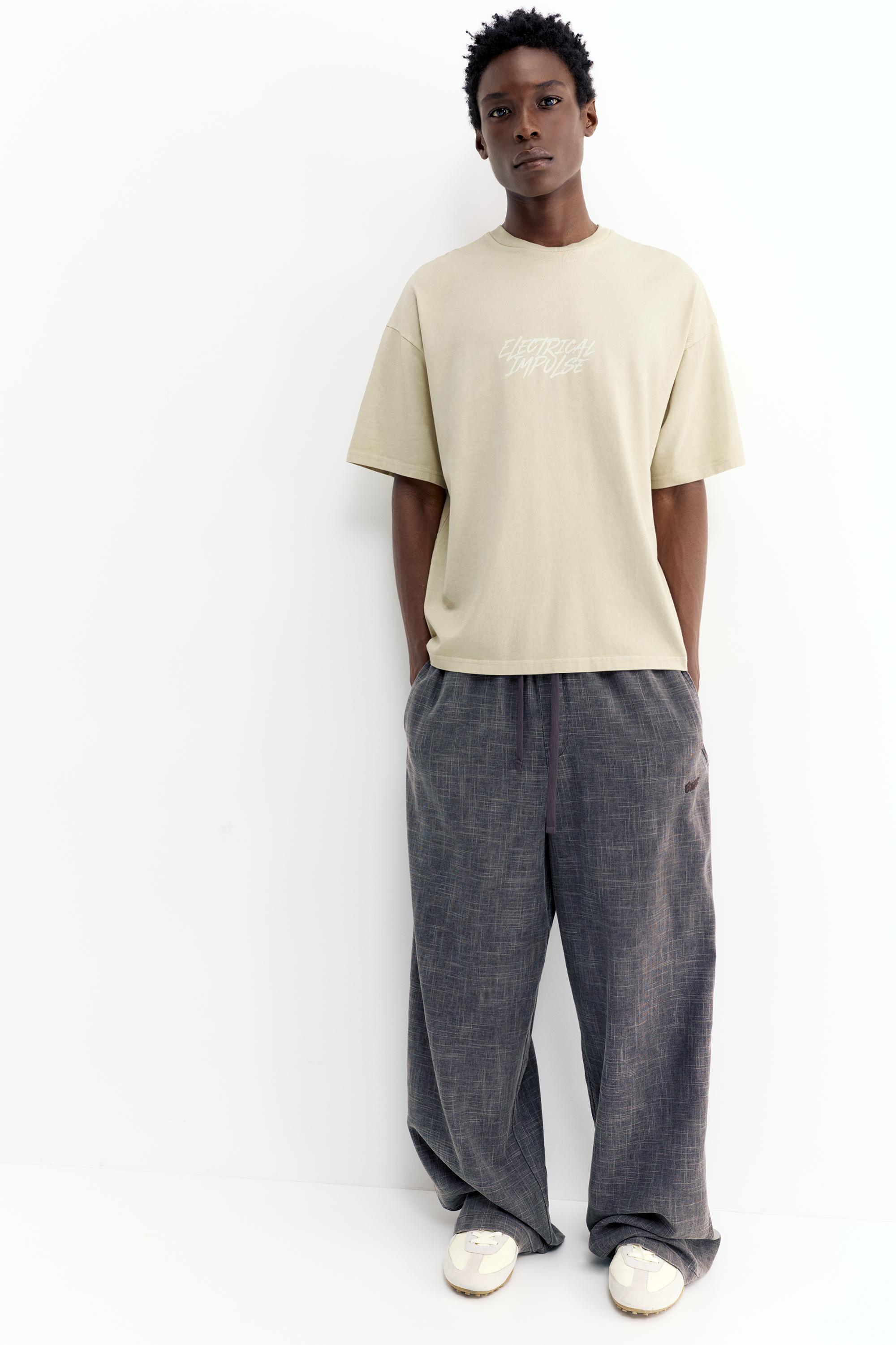 STWD Electrical Impulse T-shirt — Sand