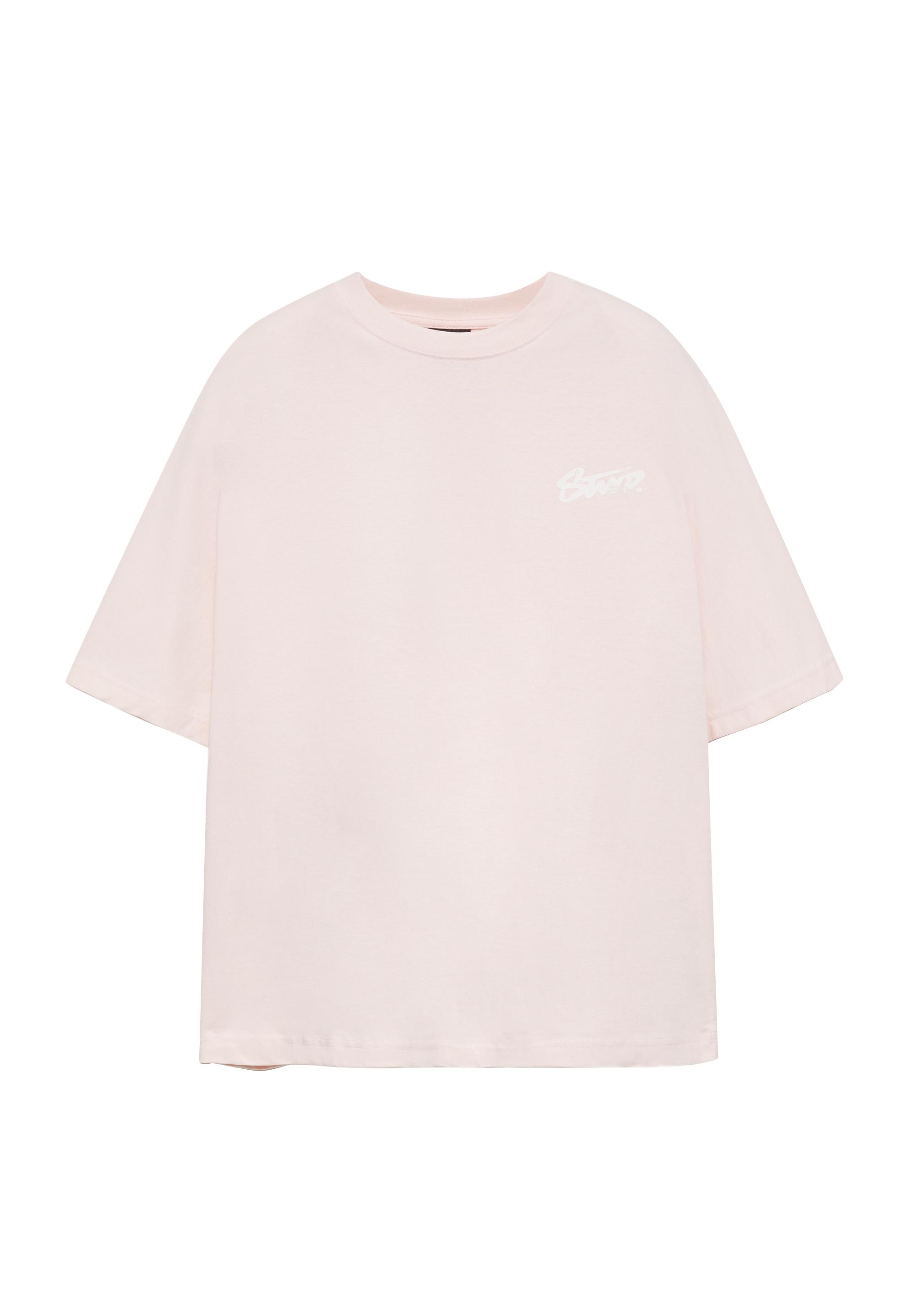 STWD graffiti logo T-shirt — Pink