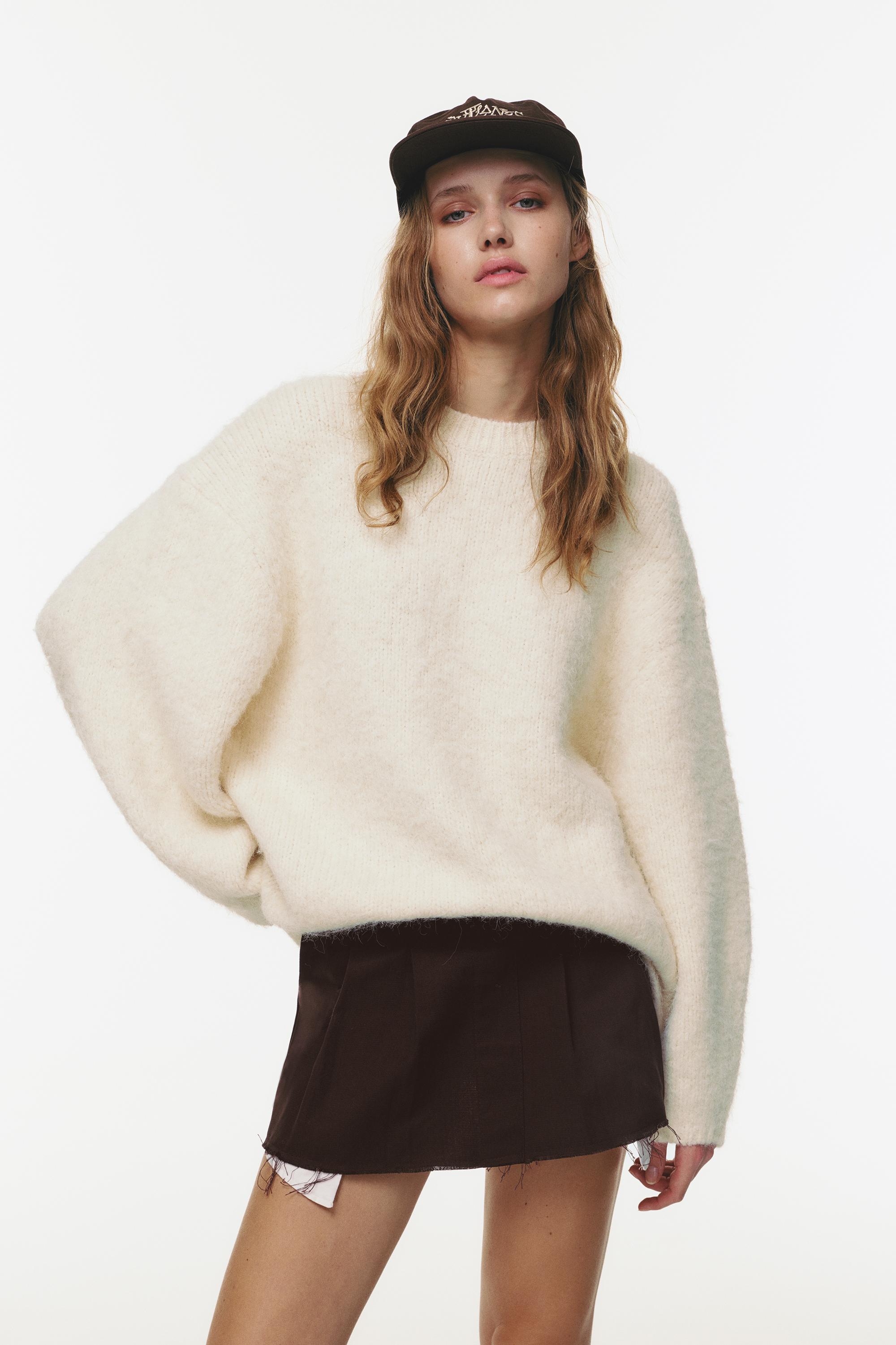 Minirock Mit Taschen Und Ausgefranstem Saum