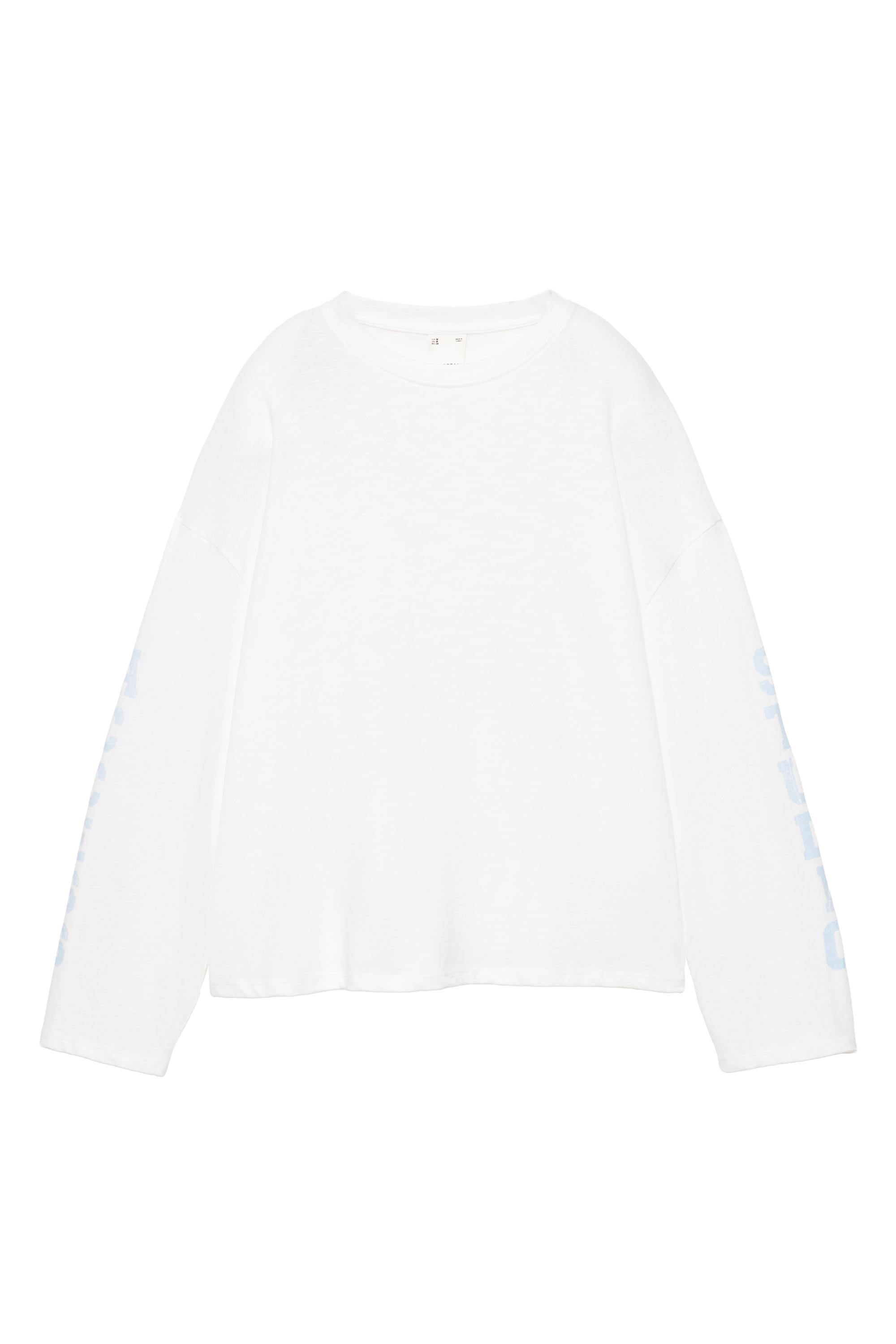 Pull&Bear Grafik baskılı regular tişört görsel 6