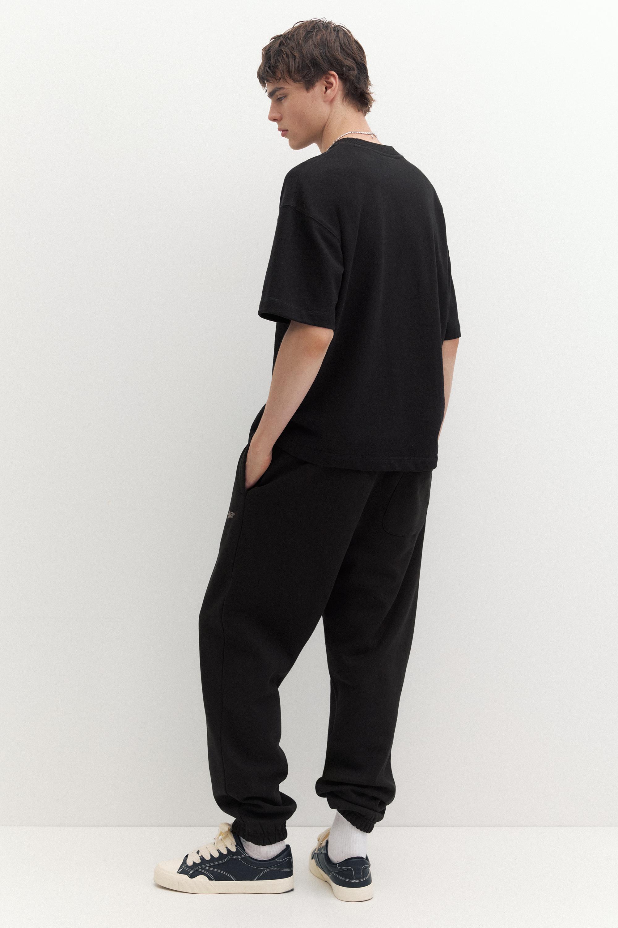 Short sleeve STWD sweatshirt — Black