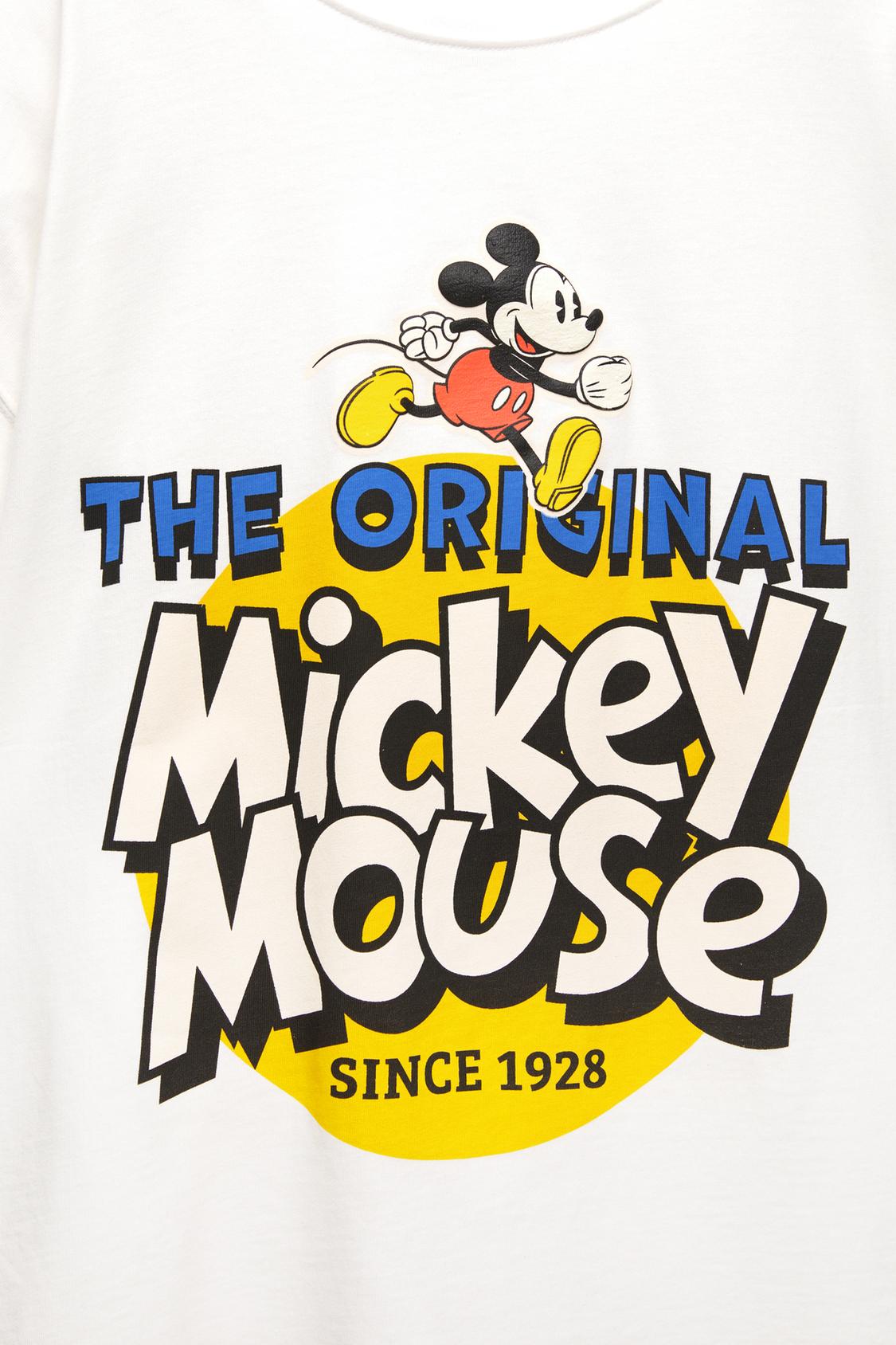 Camisetas Disney Camiseta Mickey Mouse Pull And Bear Camiseta