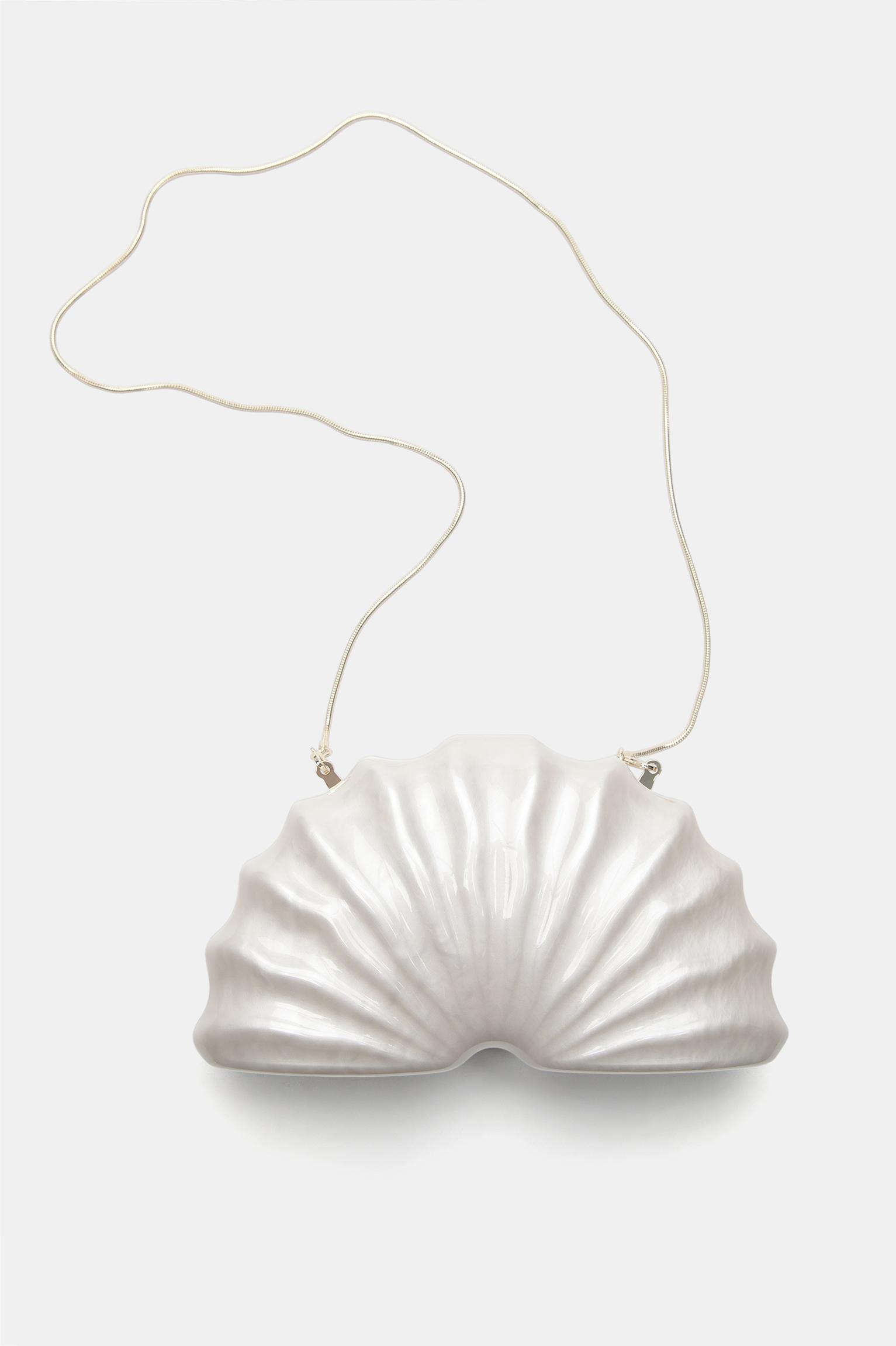 Deniz kabuğu clutch çanta - Görsel 20