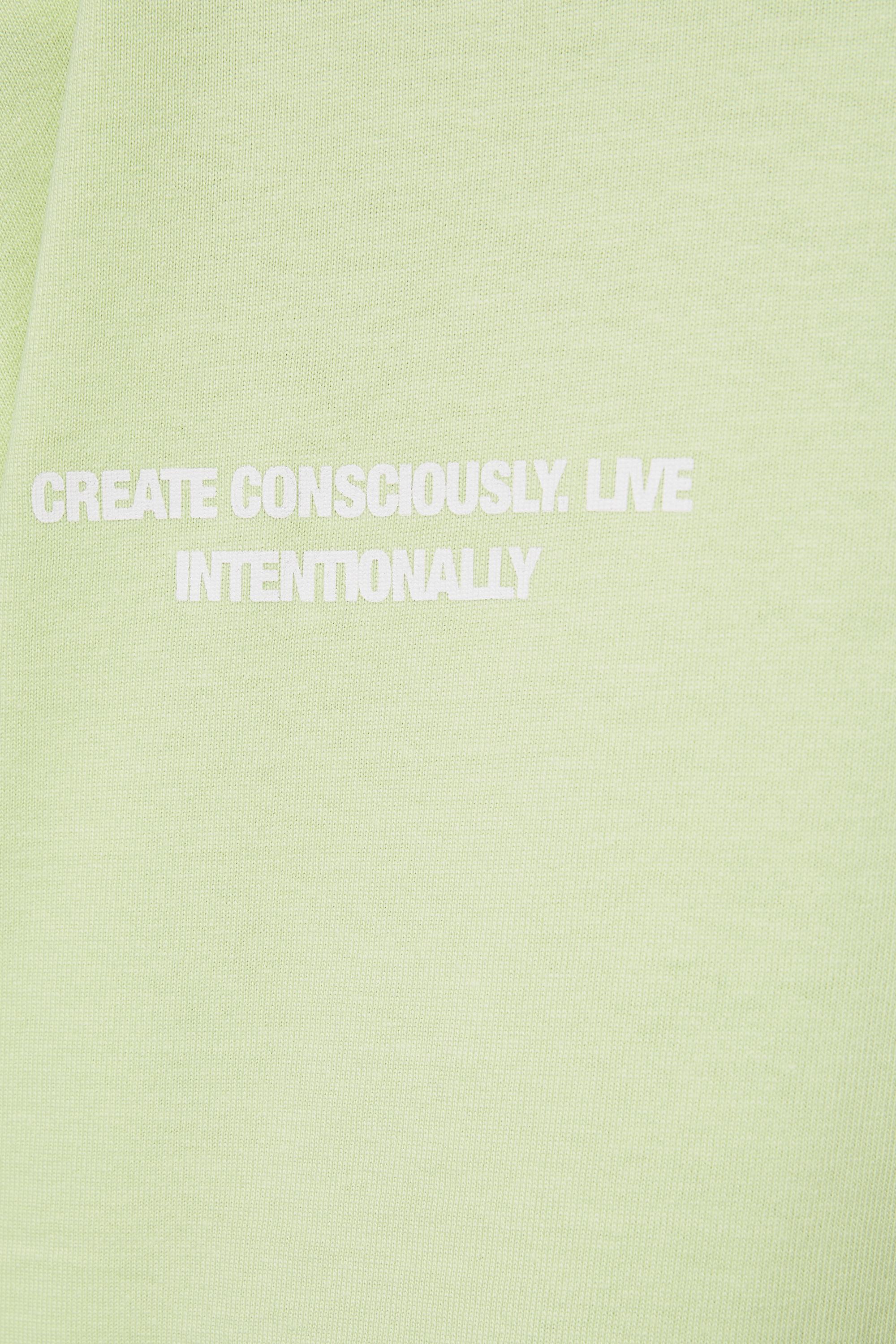 STWD graphic T-shirt — Lime