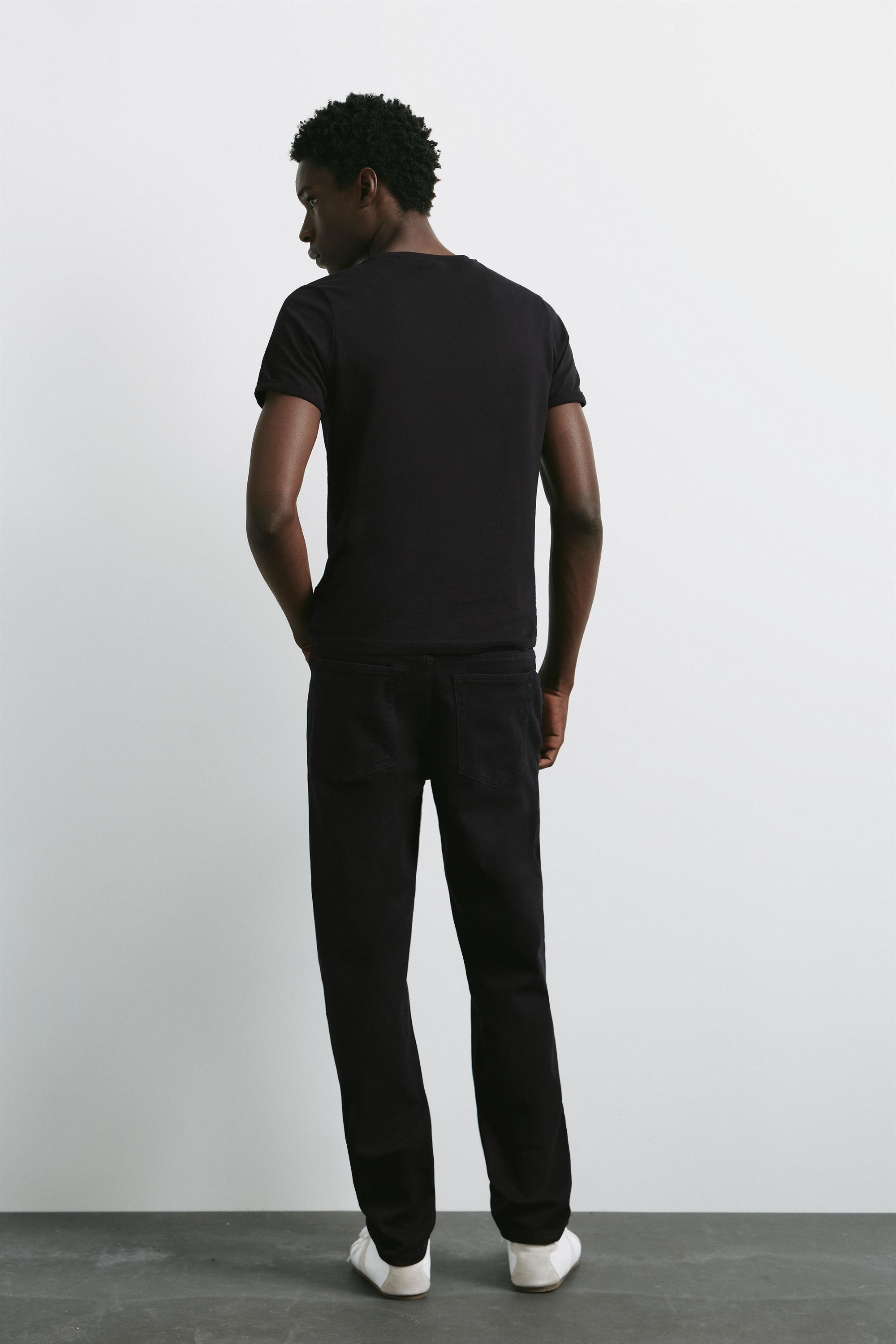 Slim fit jeans — Black