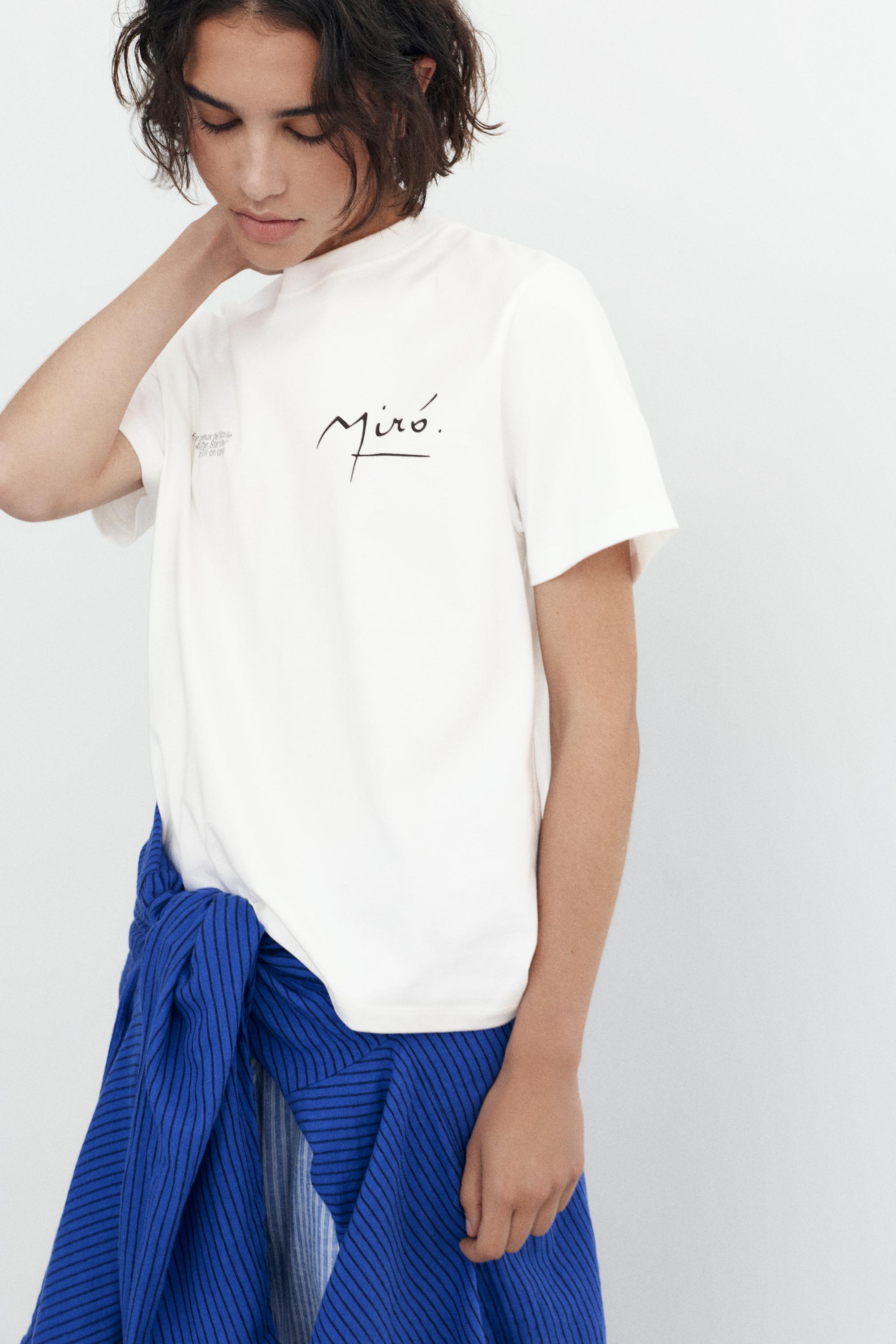 Joan Miró short sleeve T-shirt — White