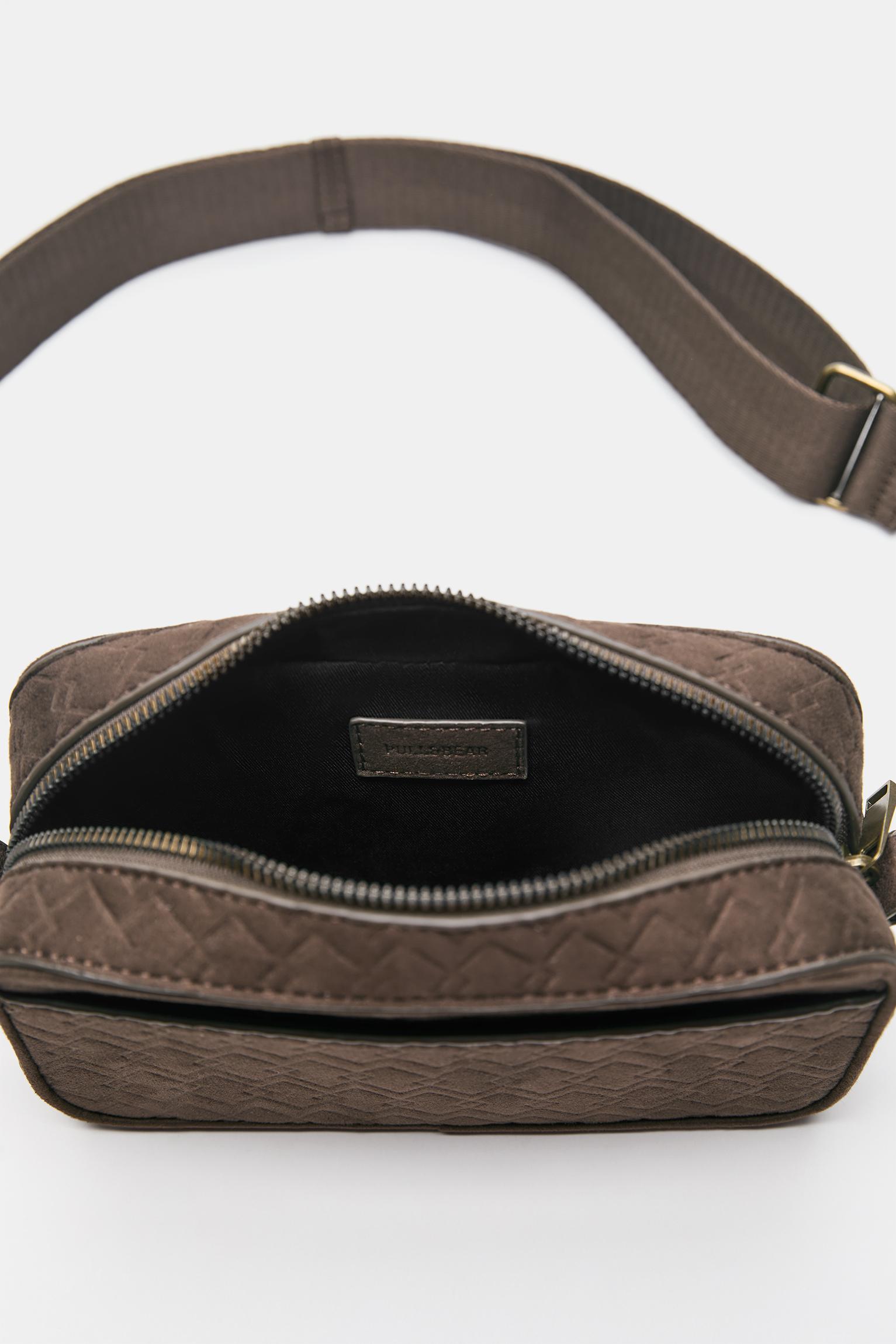 STWD kabartmalı çapraz askılı çanta - Görsel 2