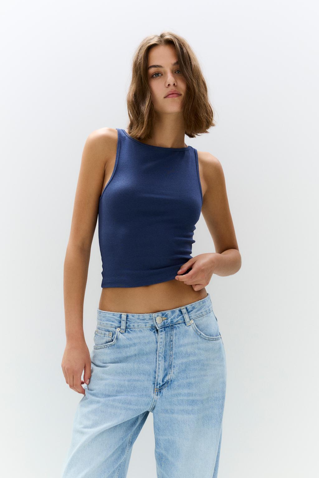 Tank top básico PULL&BEAR - Main Image