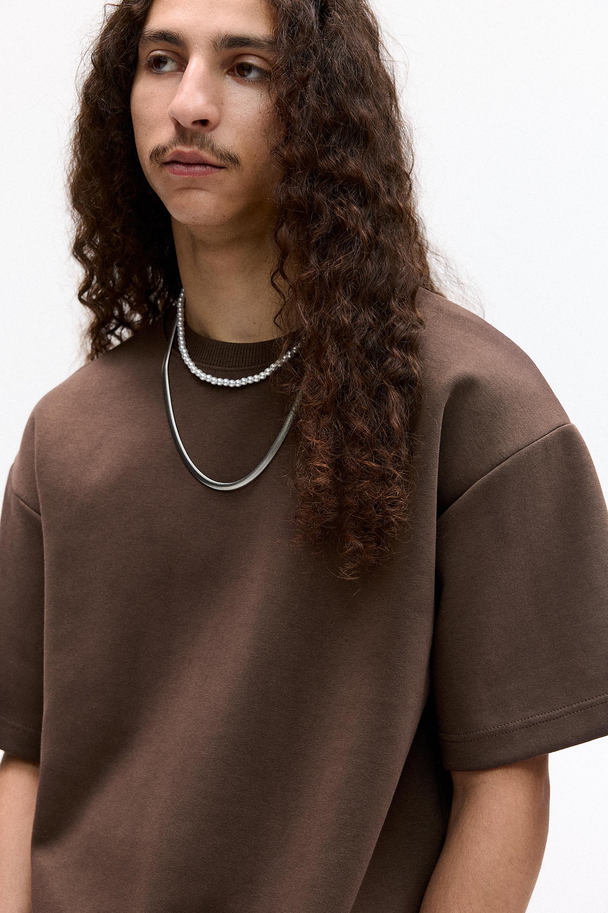 Basic kısa kollu sweatshirt - Görsel 18