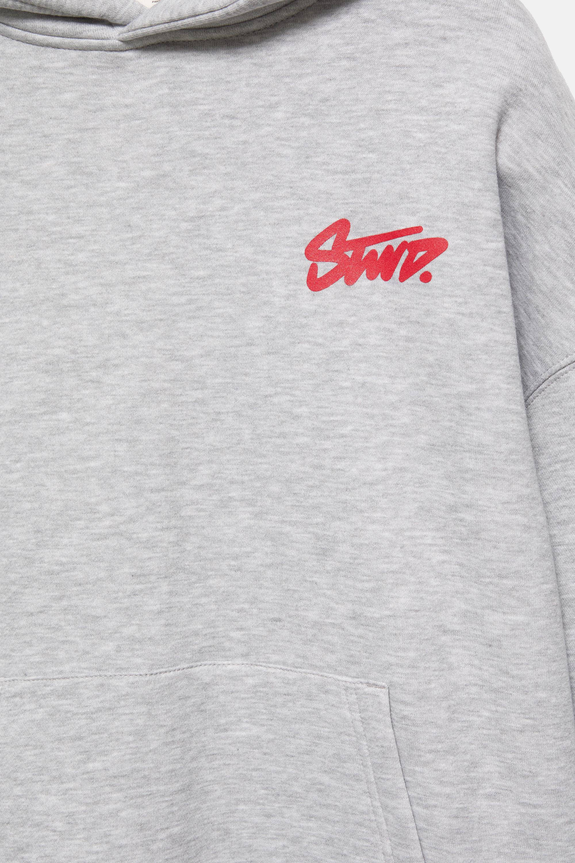 Pull&Bear Kapüşonlu STWD sweatshirt görsel 2