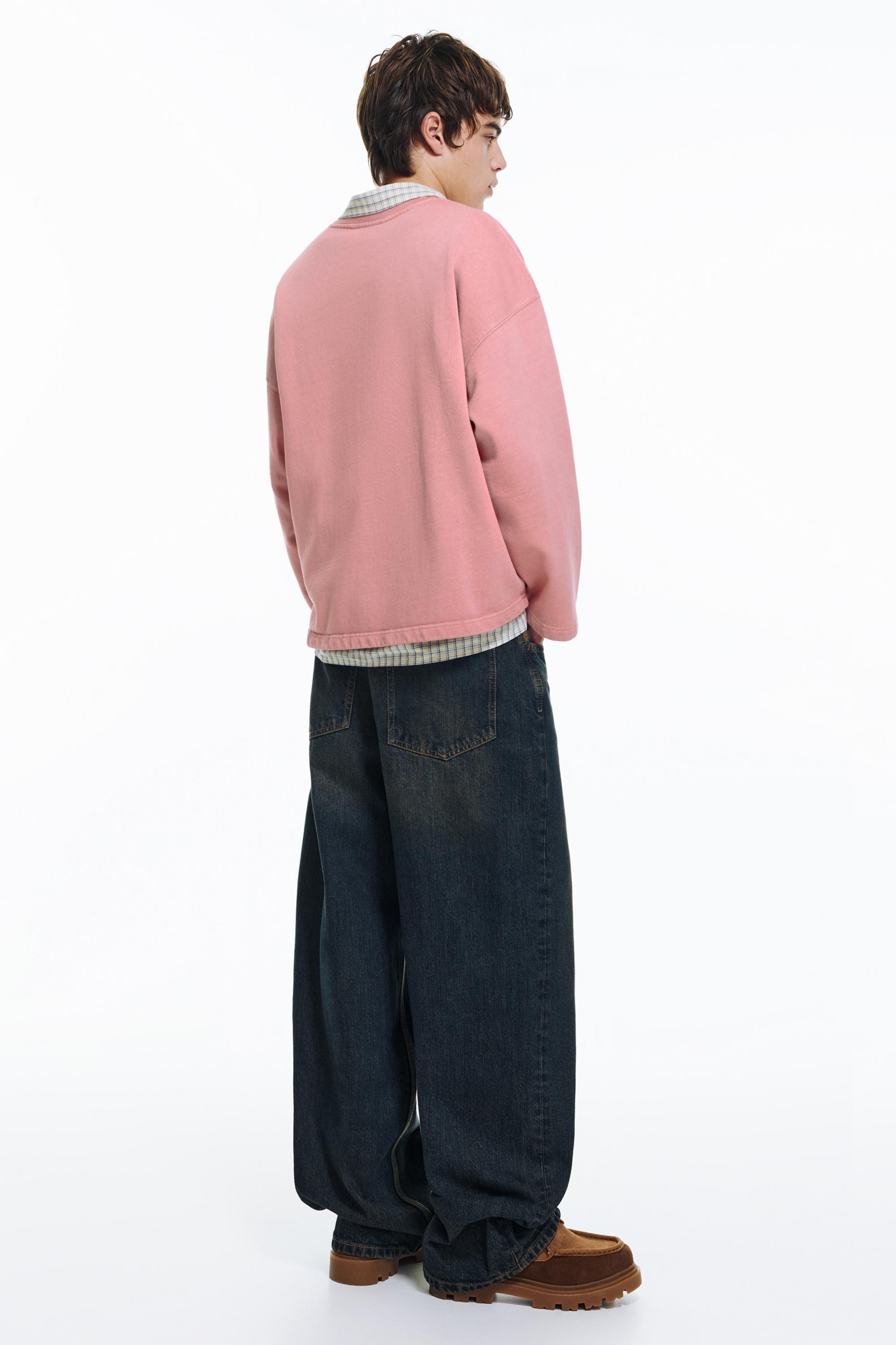 Pink label sweatshirt — Pink