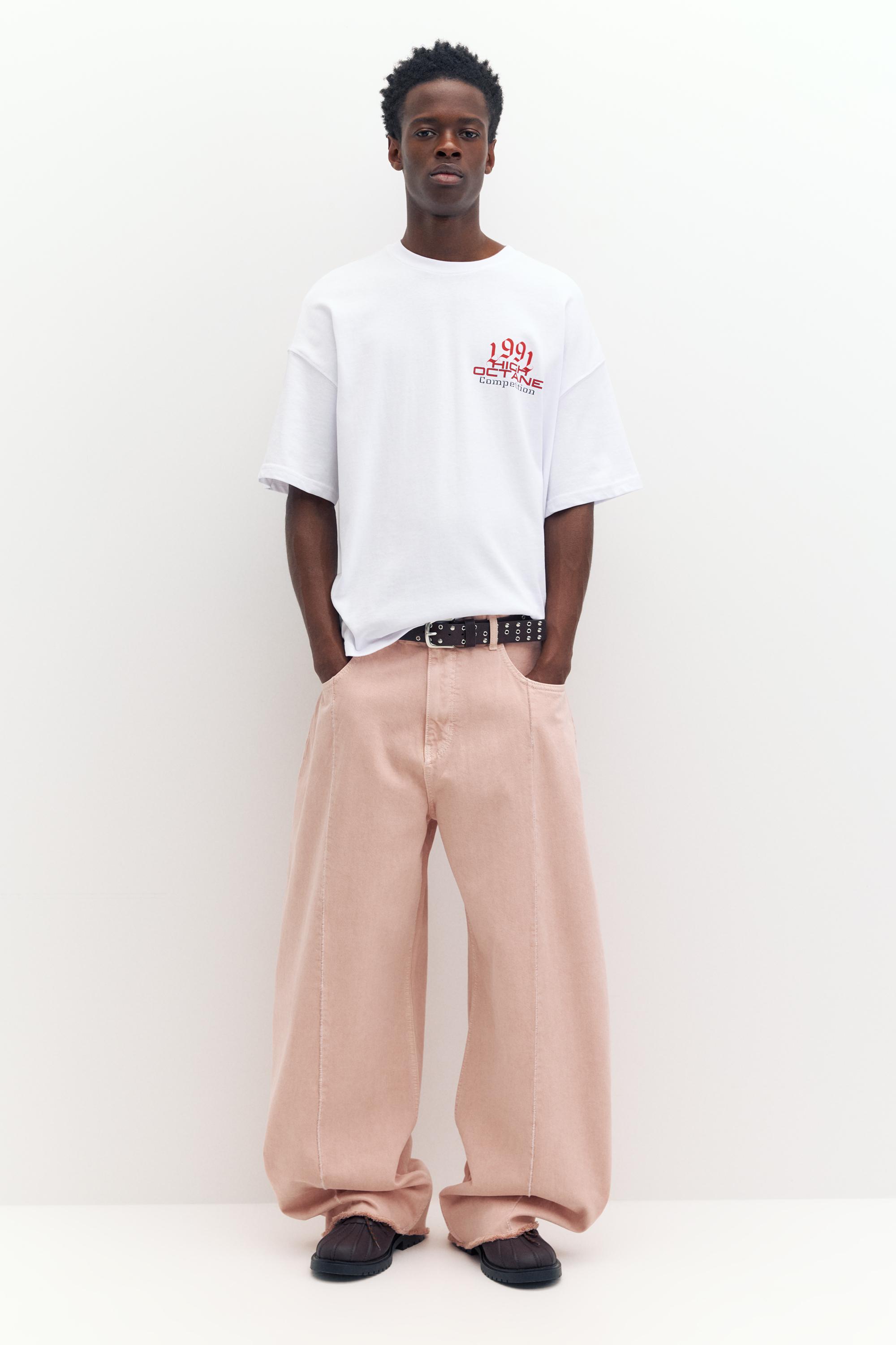 Araba grafik baskılı t-shirt - Görsel 15