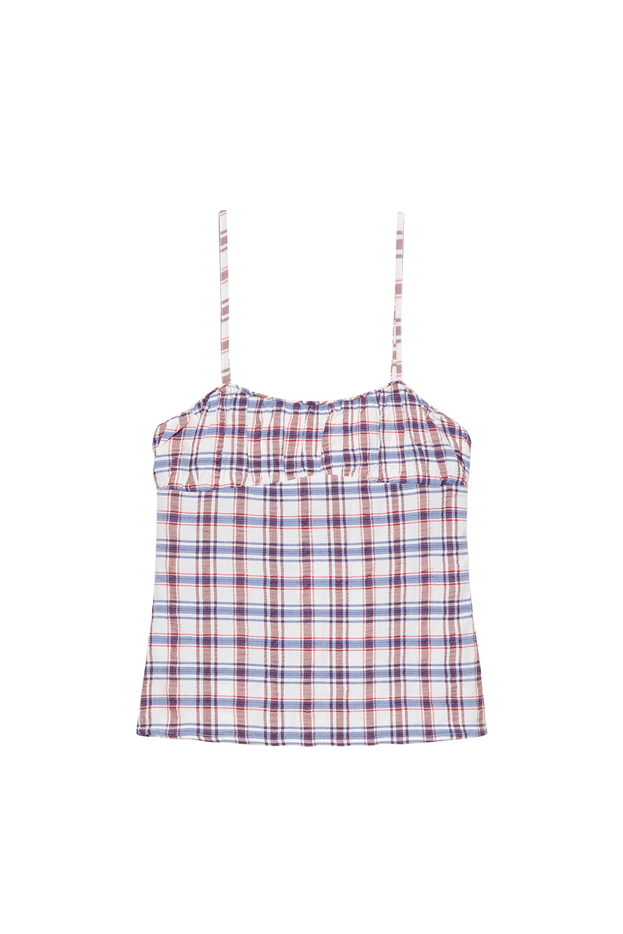 Pull&Bear Kareli askılı top