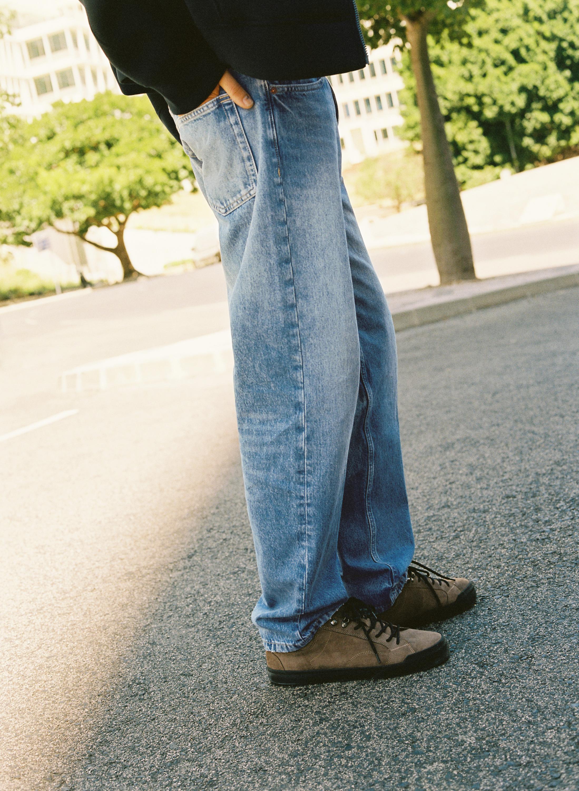 Lace-up casual trainers — Brown