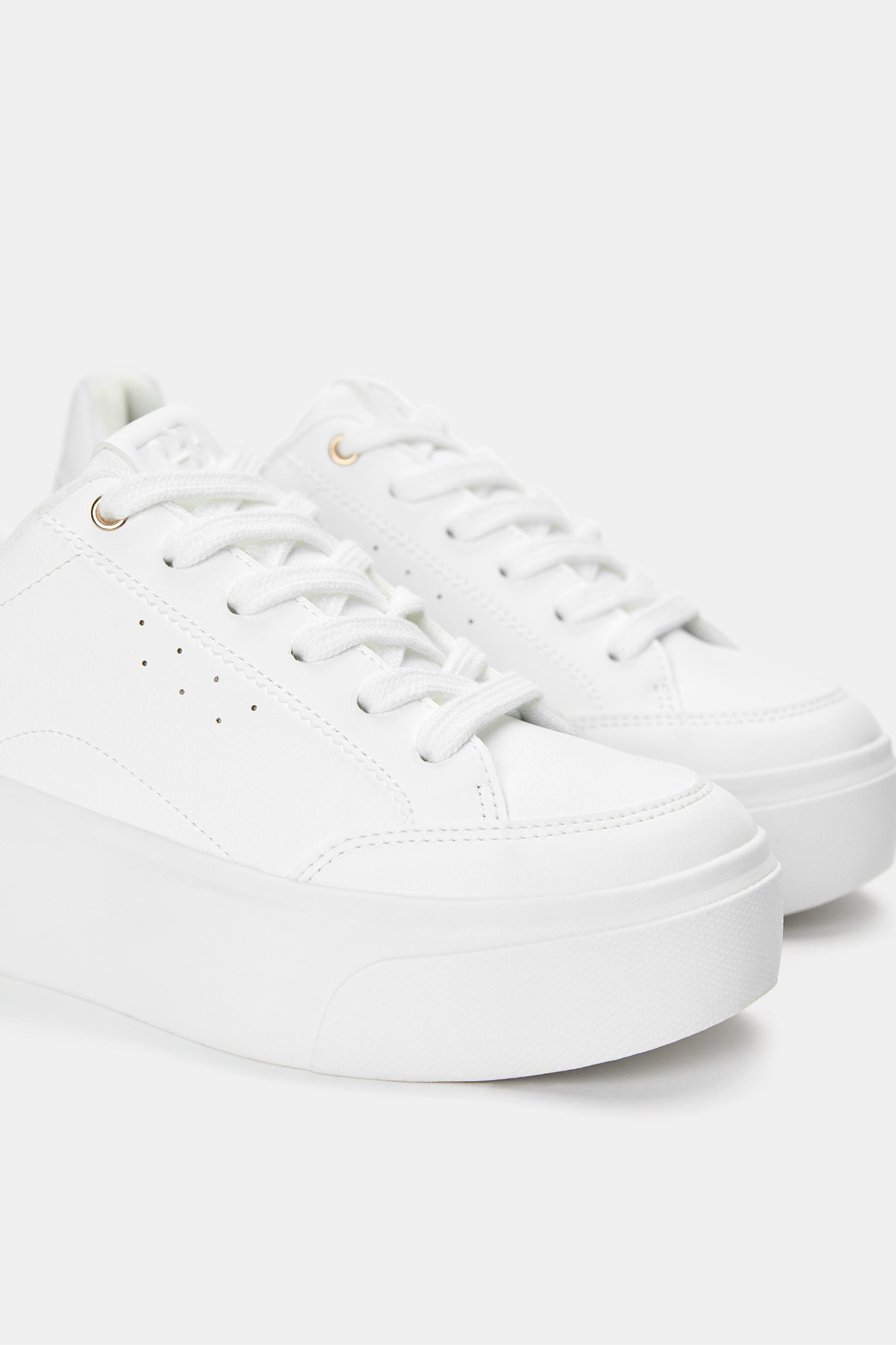 Platform sneakers — White