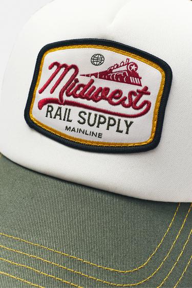 Midwest trucker cap — Faded green 3