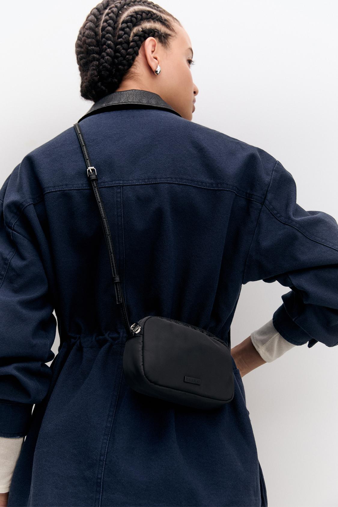 Nylon mini crossbody bag PULL&BEAR - Main Image