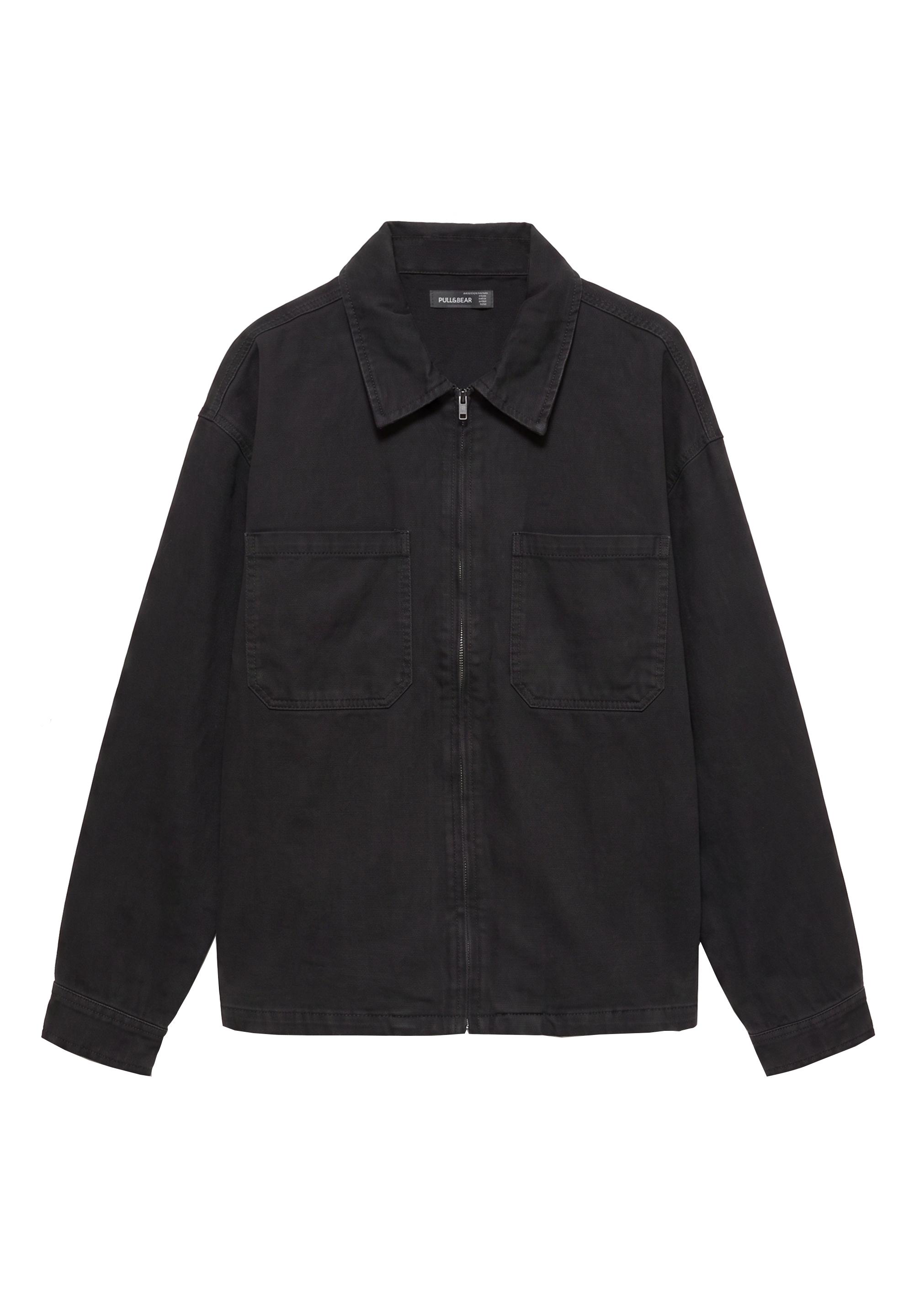 Pull&Bear Fermuarlı ince ceket
