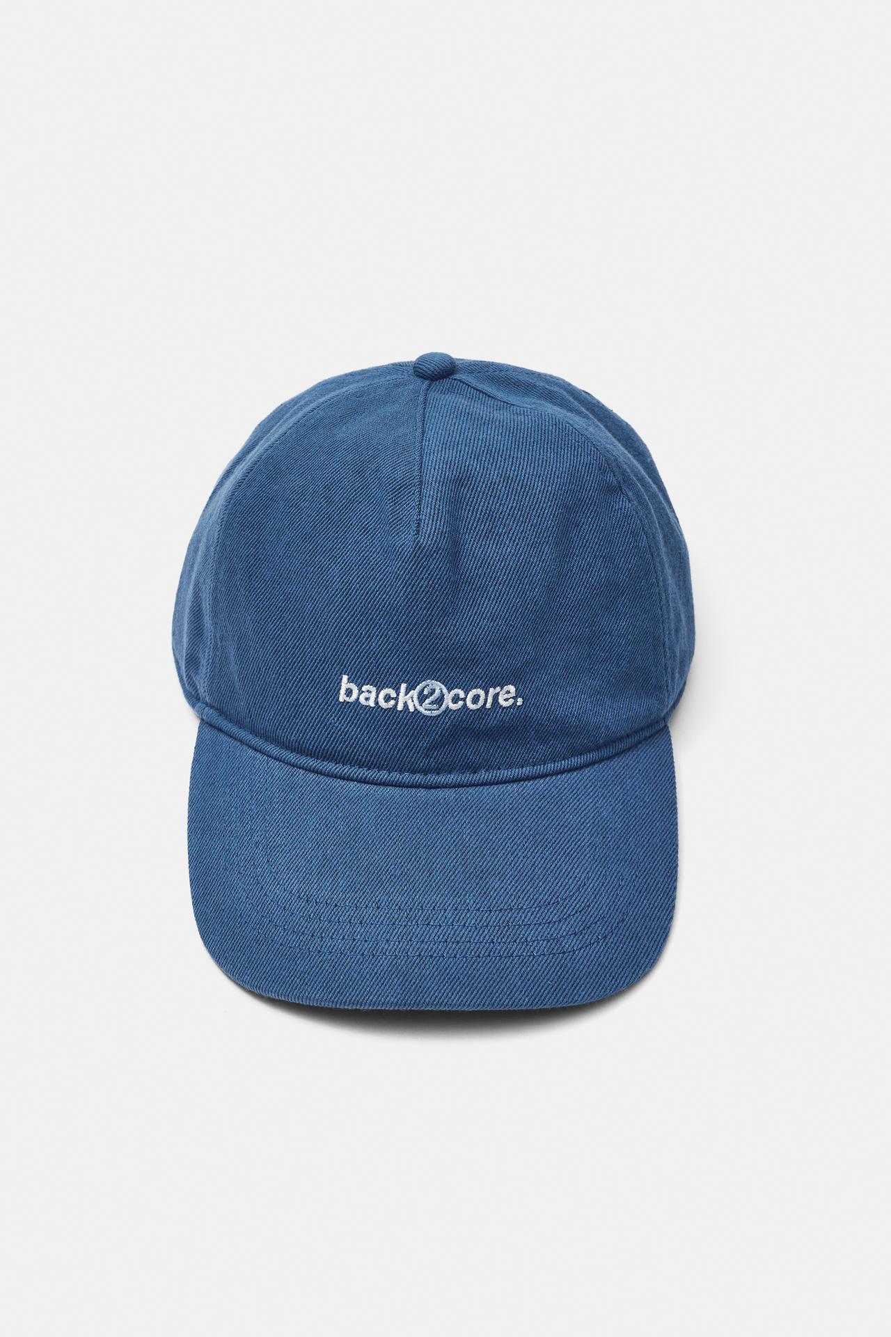 STWD embroidered cap — Blue