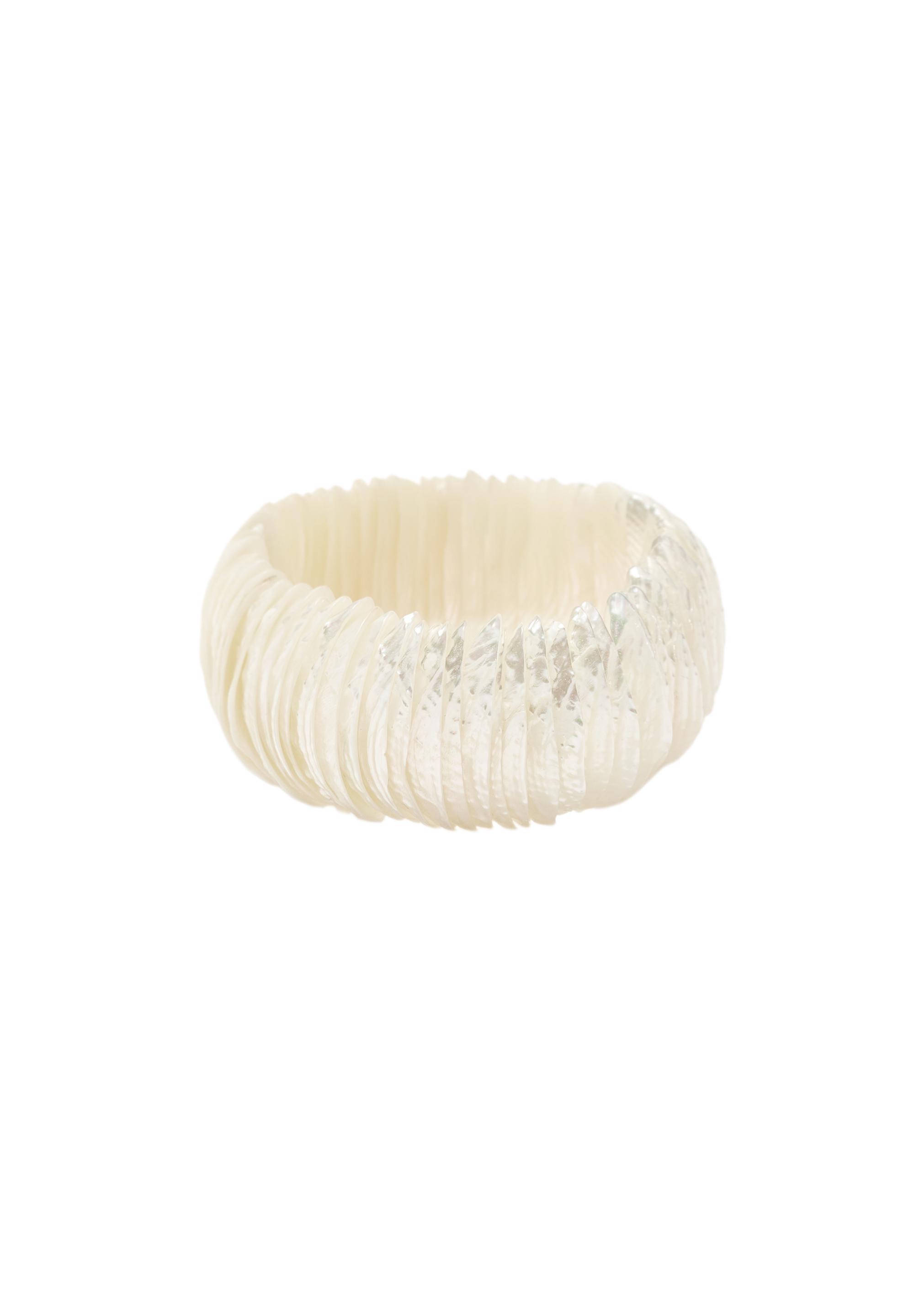 Mother-of-pearl-effect bracelet — Ice