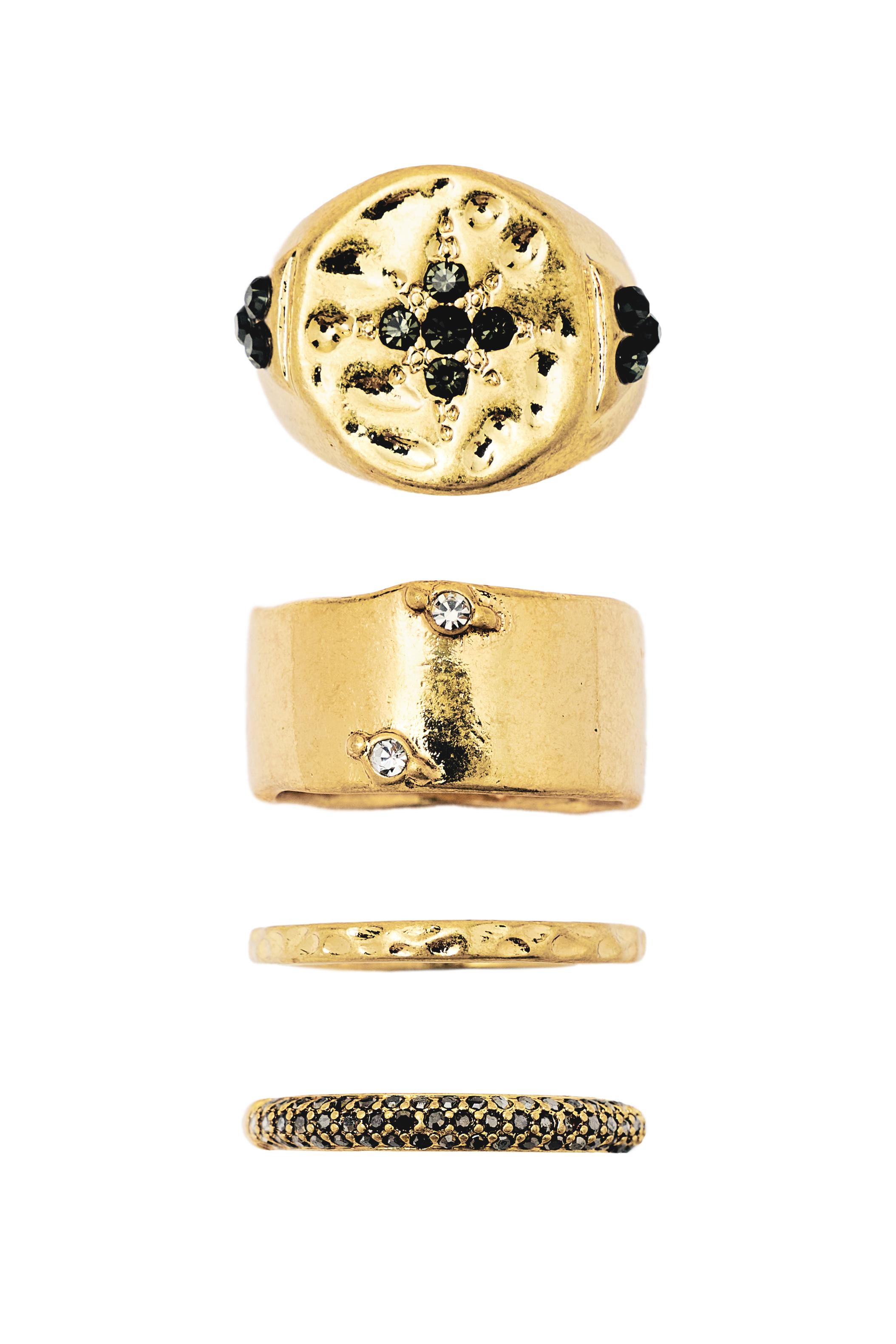 4’lü bohem yüzük paketi - Görsel 8