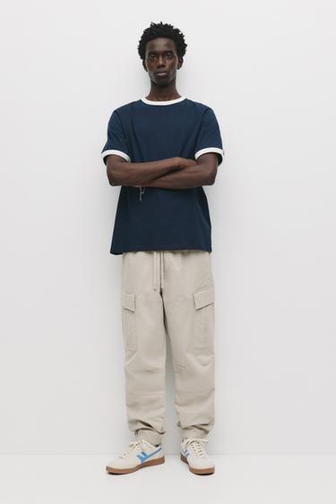 Cargo jogger trousers — Ice 1