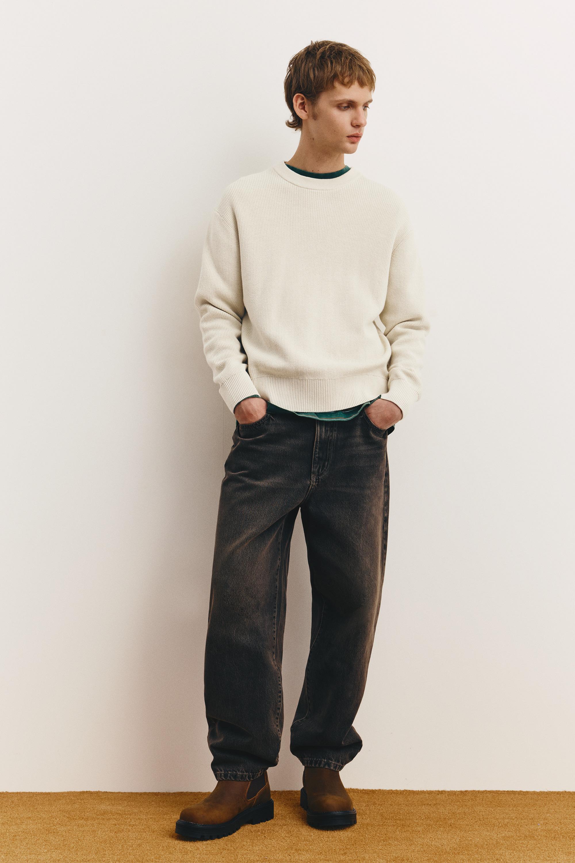 Bisiklet yaka kazak - Görsel 11