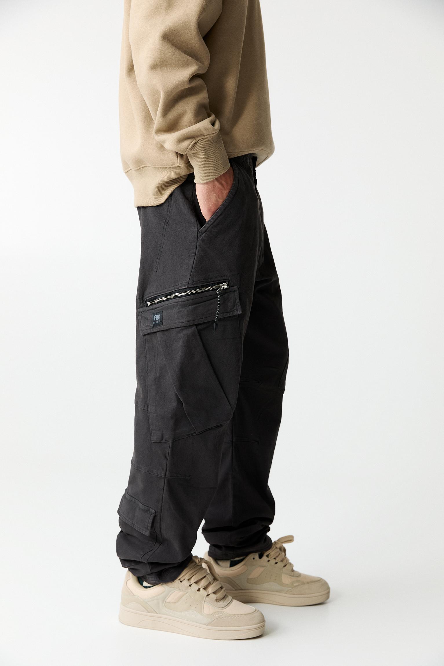 Premium cargo pants - pull&bear