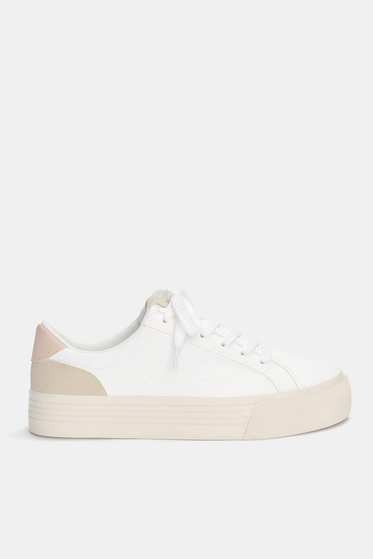 Basket femme pull and bear on sale