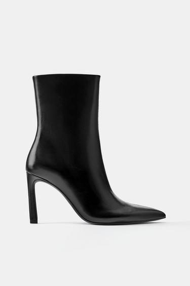 High-heel ankle boots — Black 1