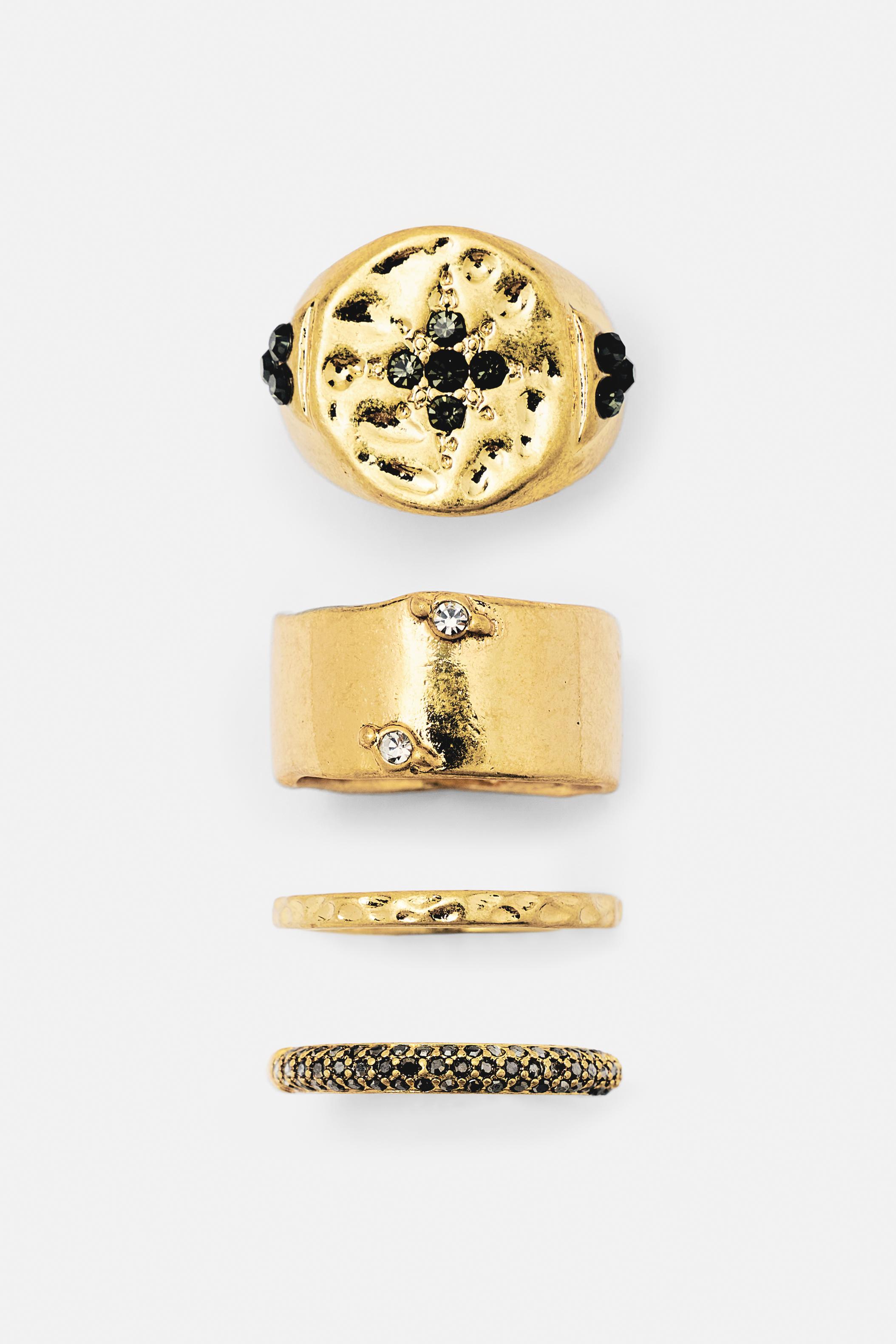 4’lü bohem yüzük paketi - Görsel 6