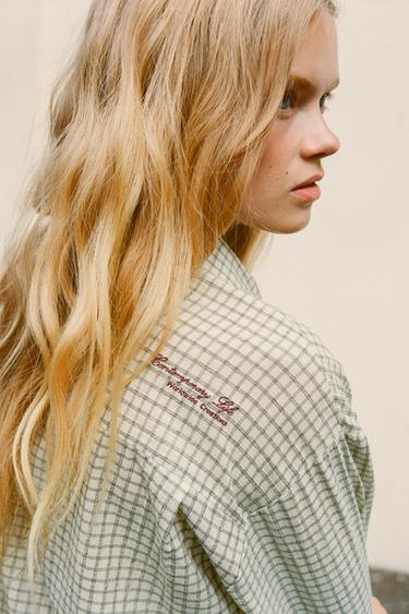 Check shirt with pocket — Vanilla 4